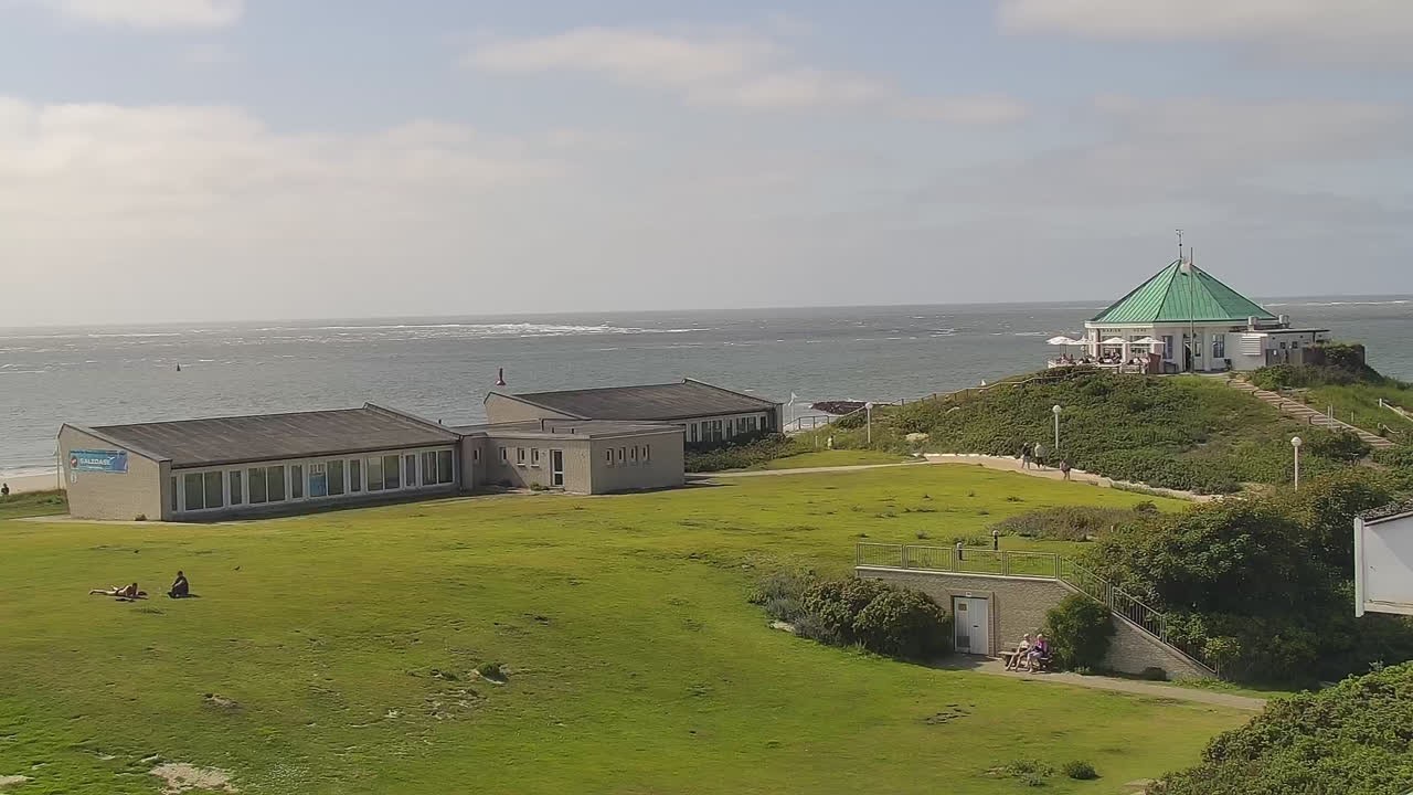 Archived image Webcam Norderney: Hotel Stranddistel