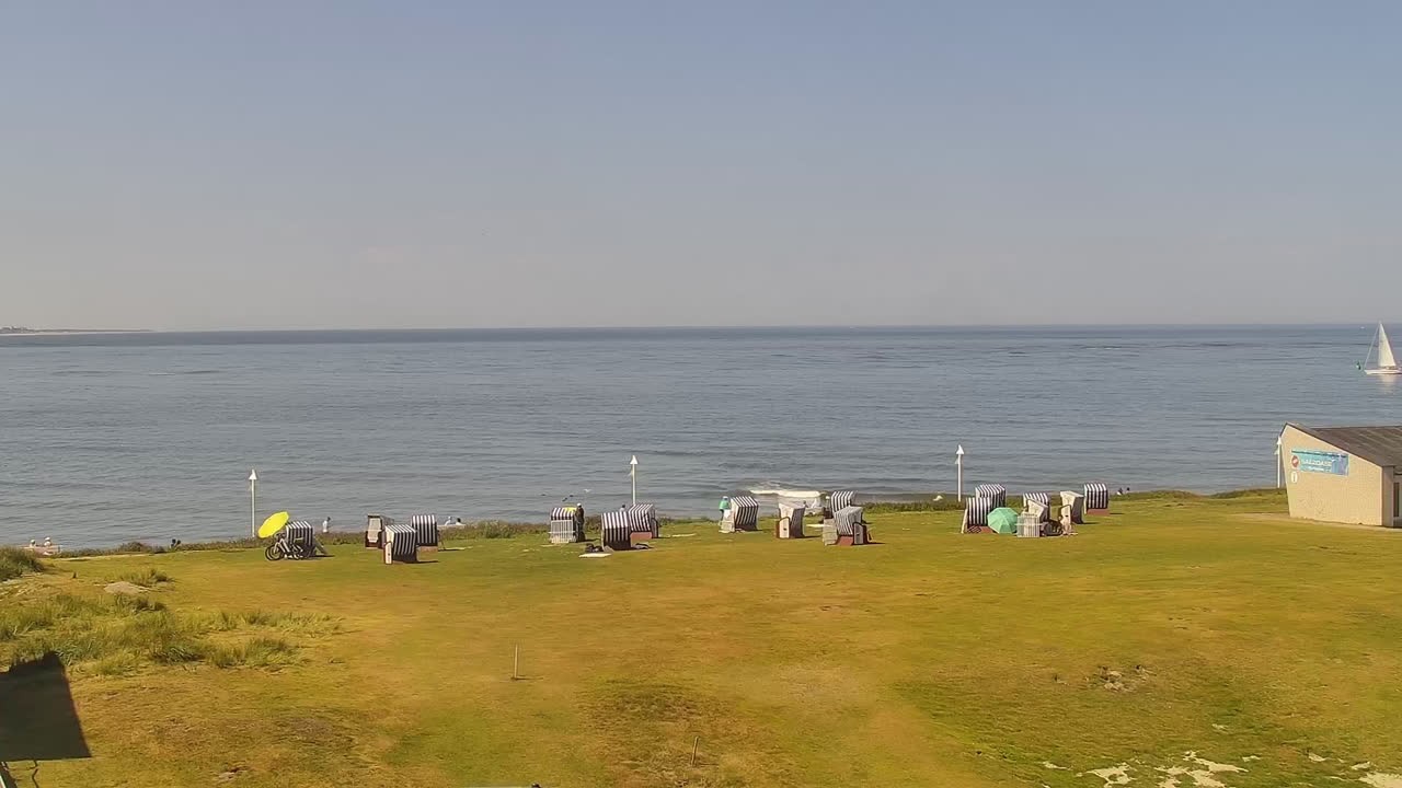 Archiv Foto Webcam Norderney: Hotel Stranddistel