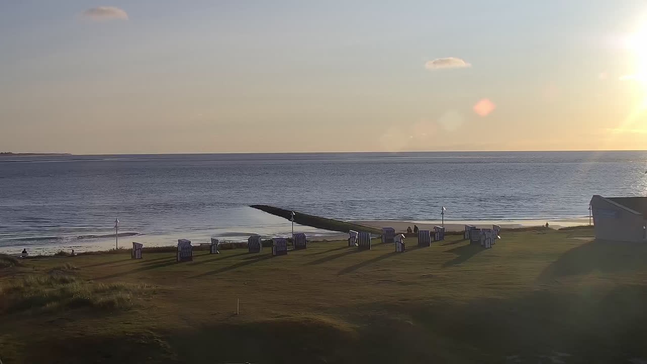 Archiv Foto Webcam Norderney: Hotel Stranddistel