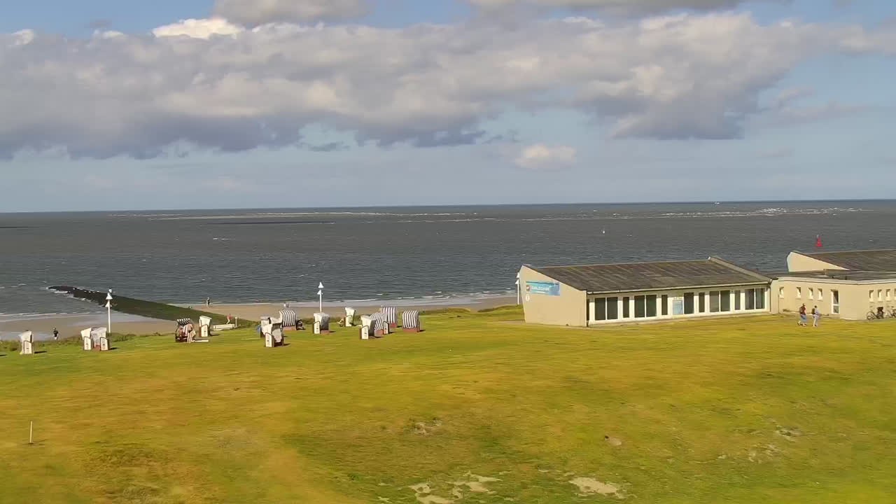 Archiv Foto Webcam Norderney: Hotel Stranddistel