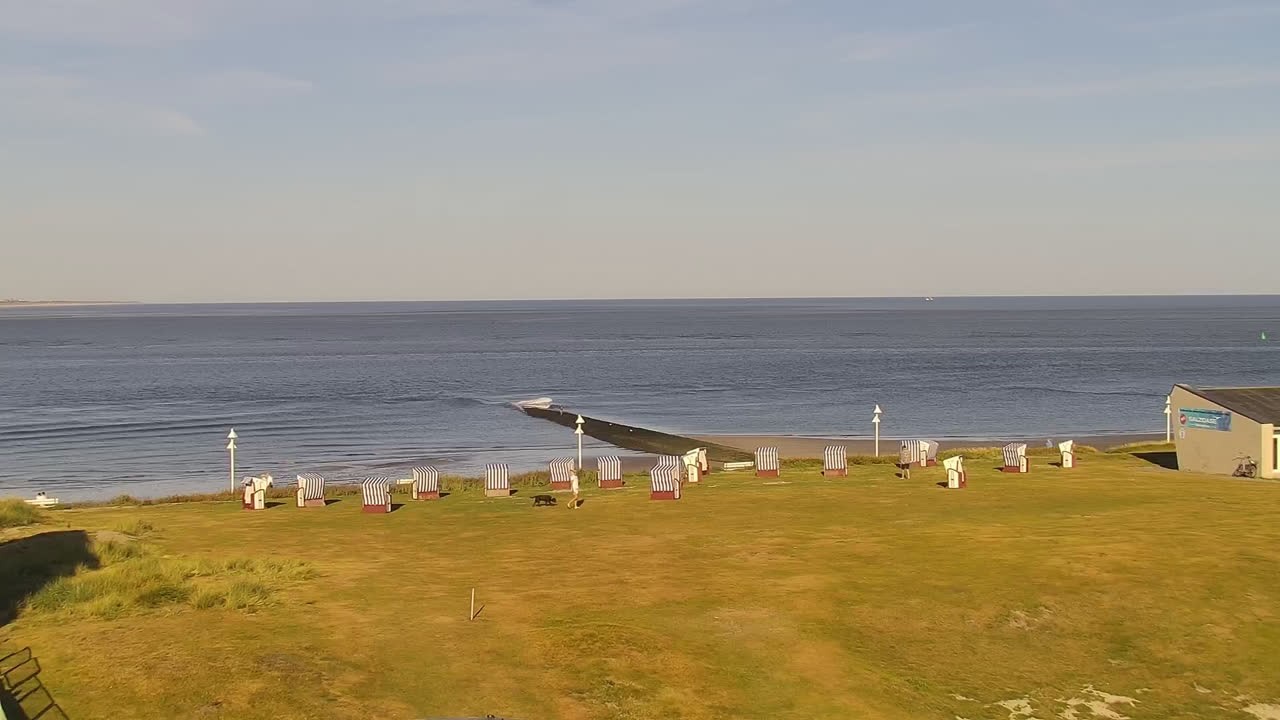 Archiv Foto Webcam Norderney: Hotel Stranddistel
