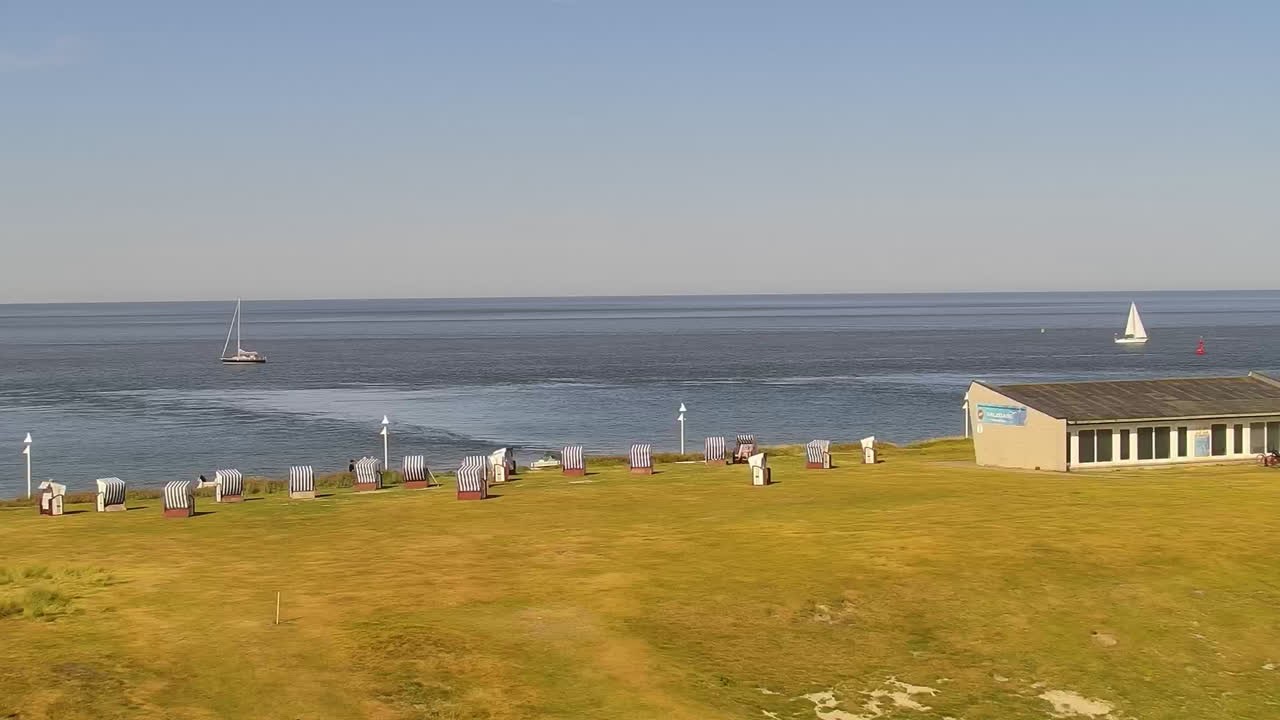 Archiv Foto Webcam Norderney: Hotel Stranddistel