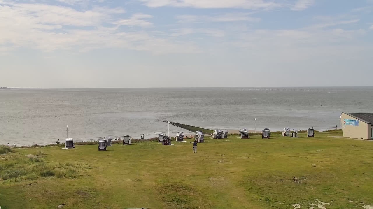 Archiv Foto Webcam Norderney: Hotel Stranddistel