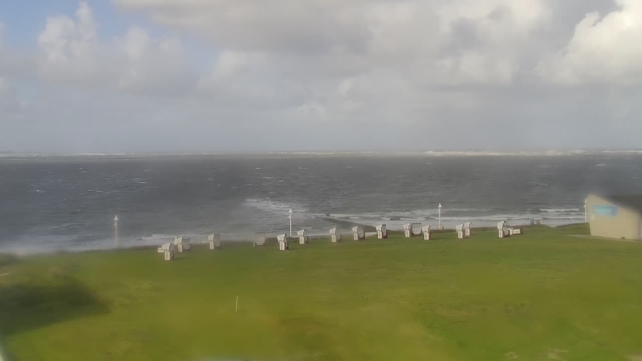 Archiv Foto Webcam Norderney: Hotel Stranddistel