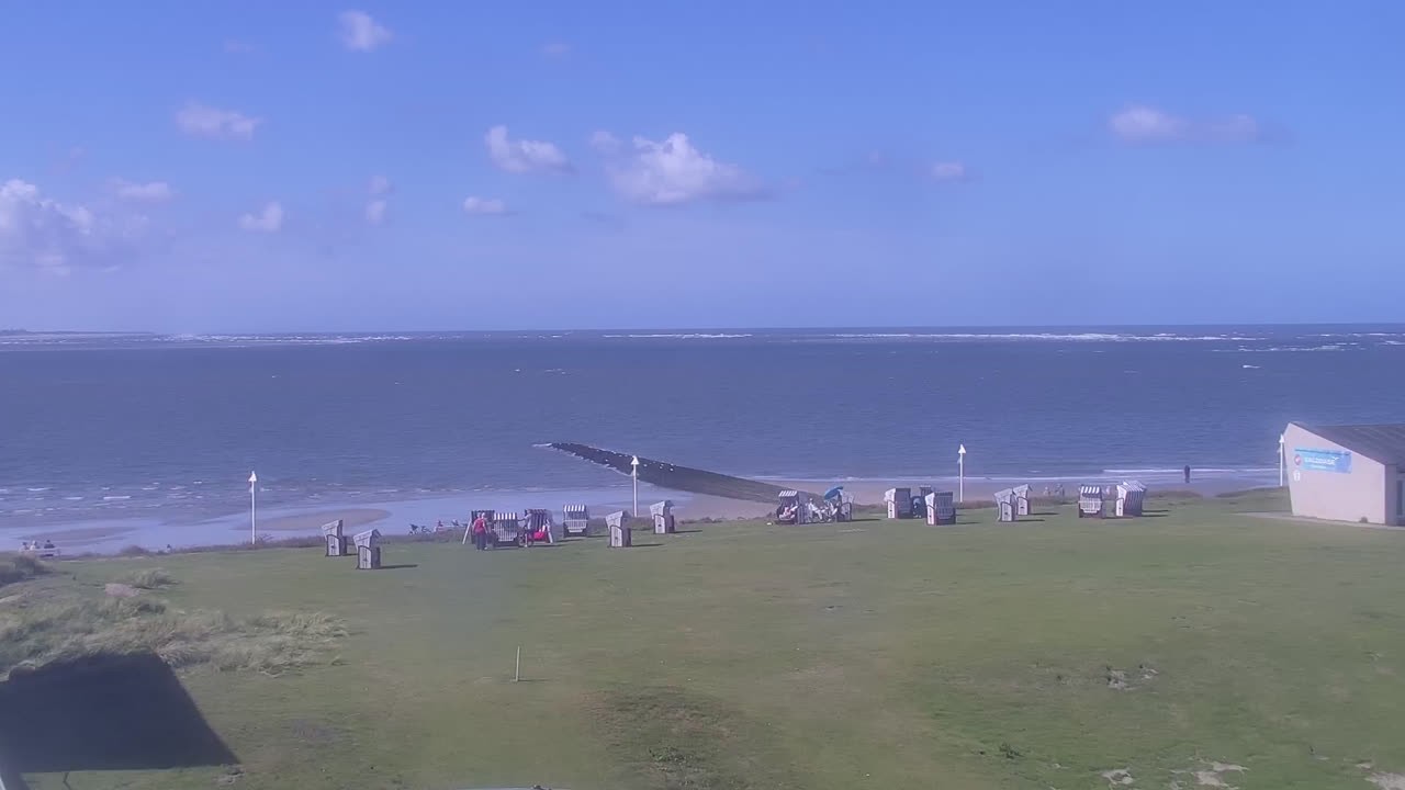 Archiv Foto Webcam Norderney: Hotel Stranddistel