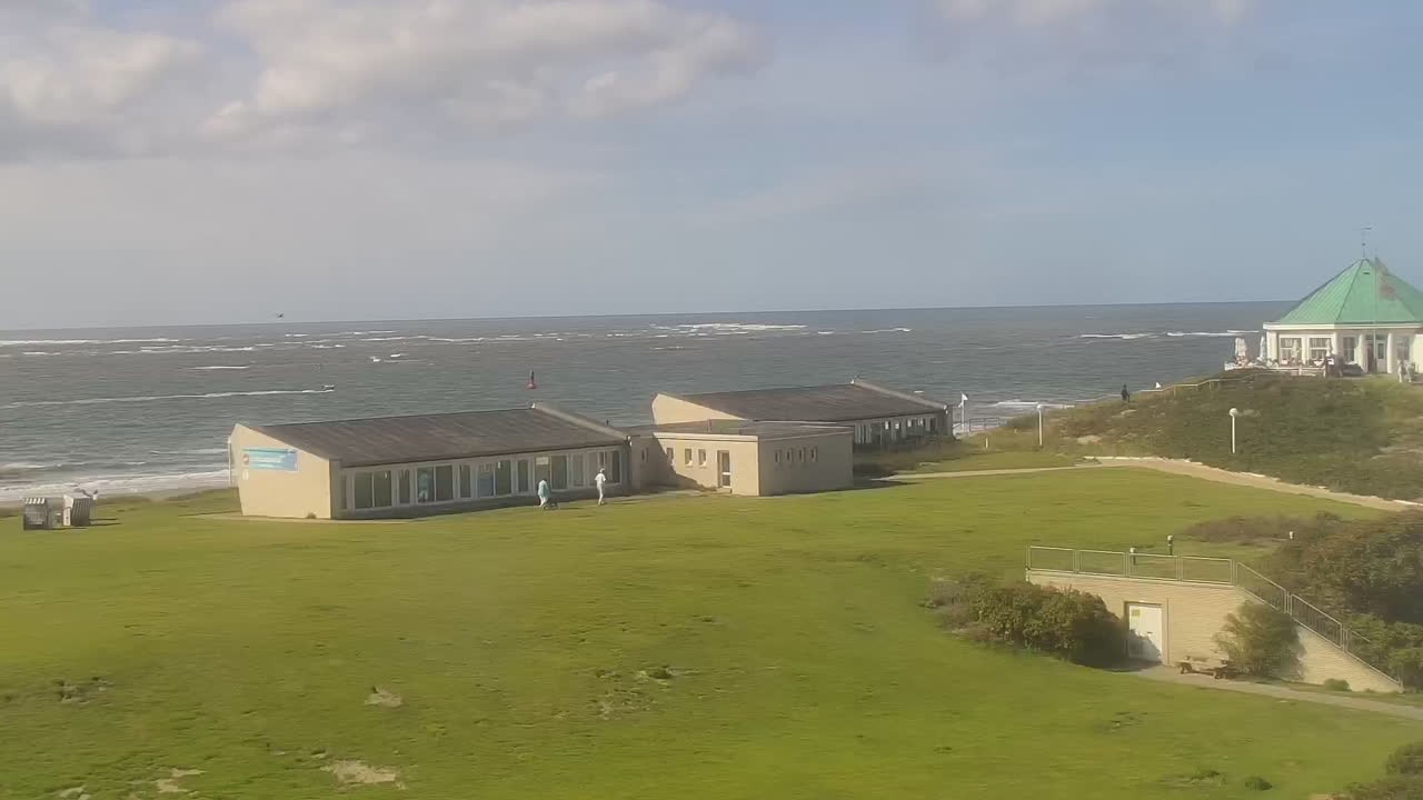 Archiv Foto Webcam Norderney: Hotel Stranddistel