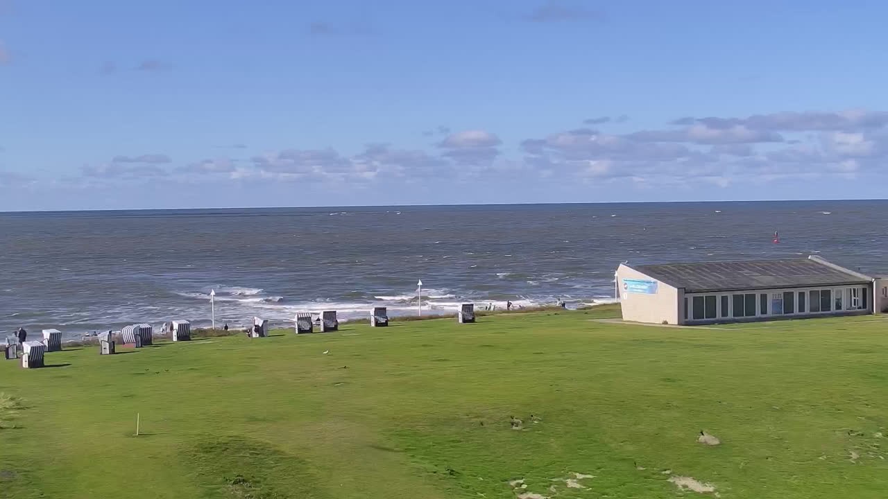 Archiv Foto Webcam Norderney: Hotel Stranddistel