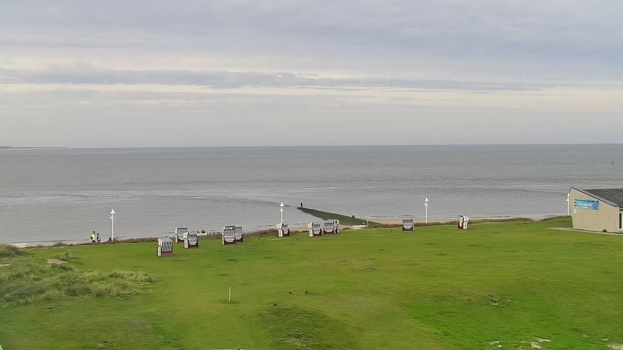 Archiv Foto Webcam Norderney: Hotel Stranddistel