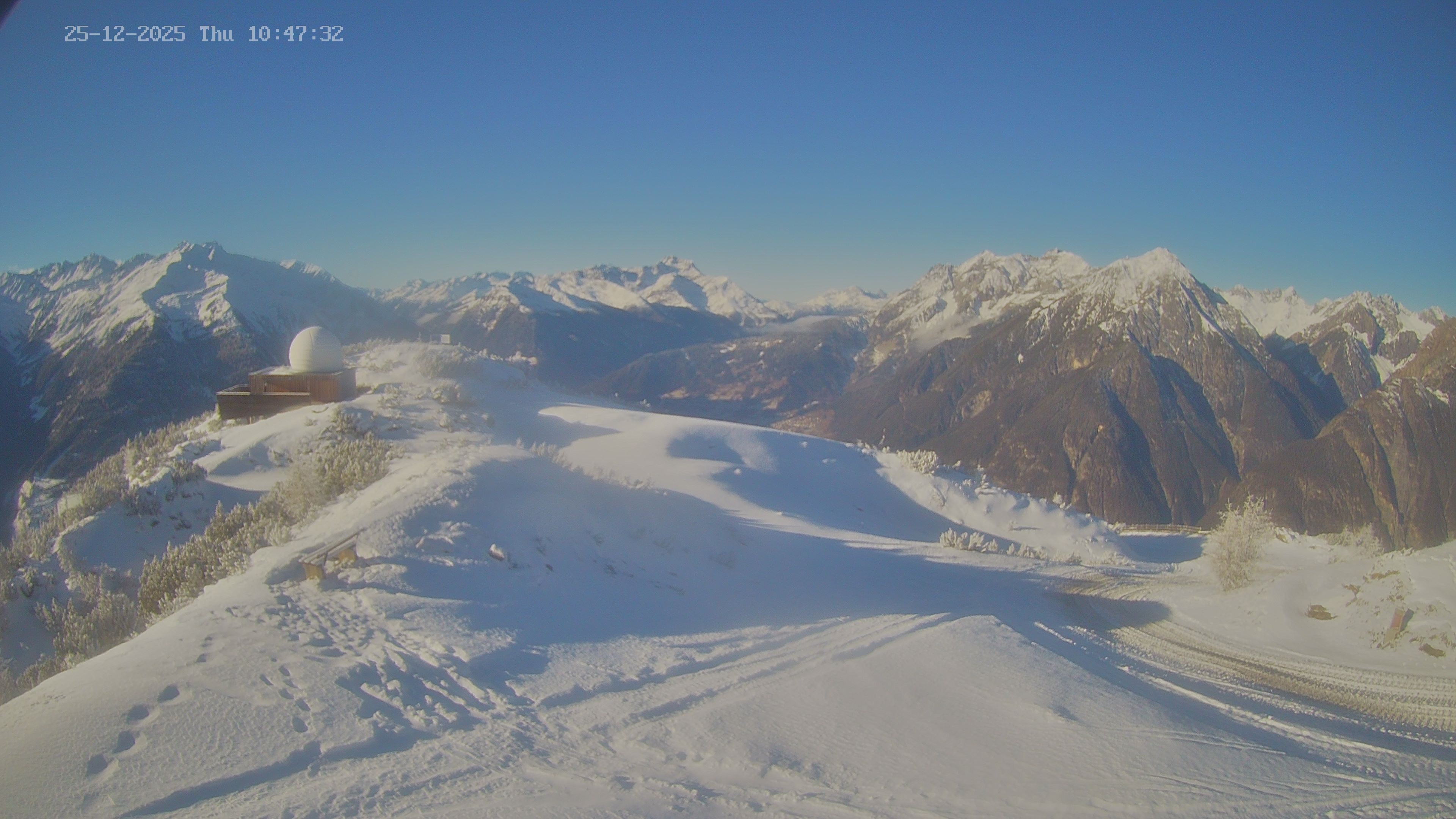 Archiv Foto Webcam Venet Gipfel Sternwarte