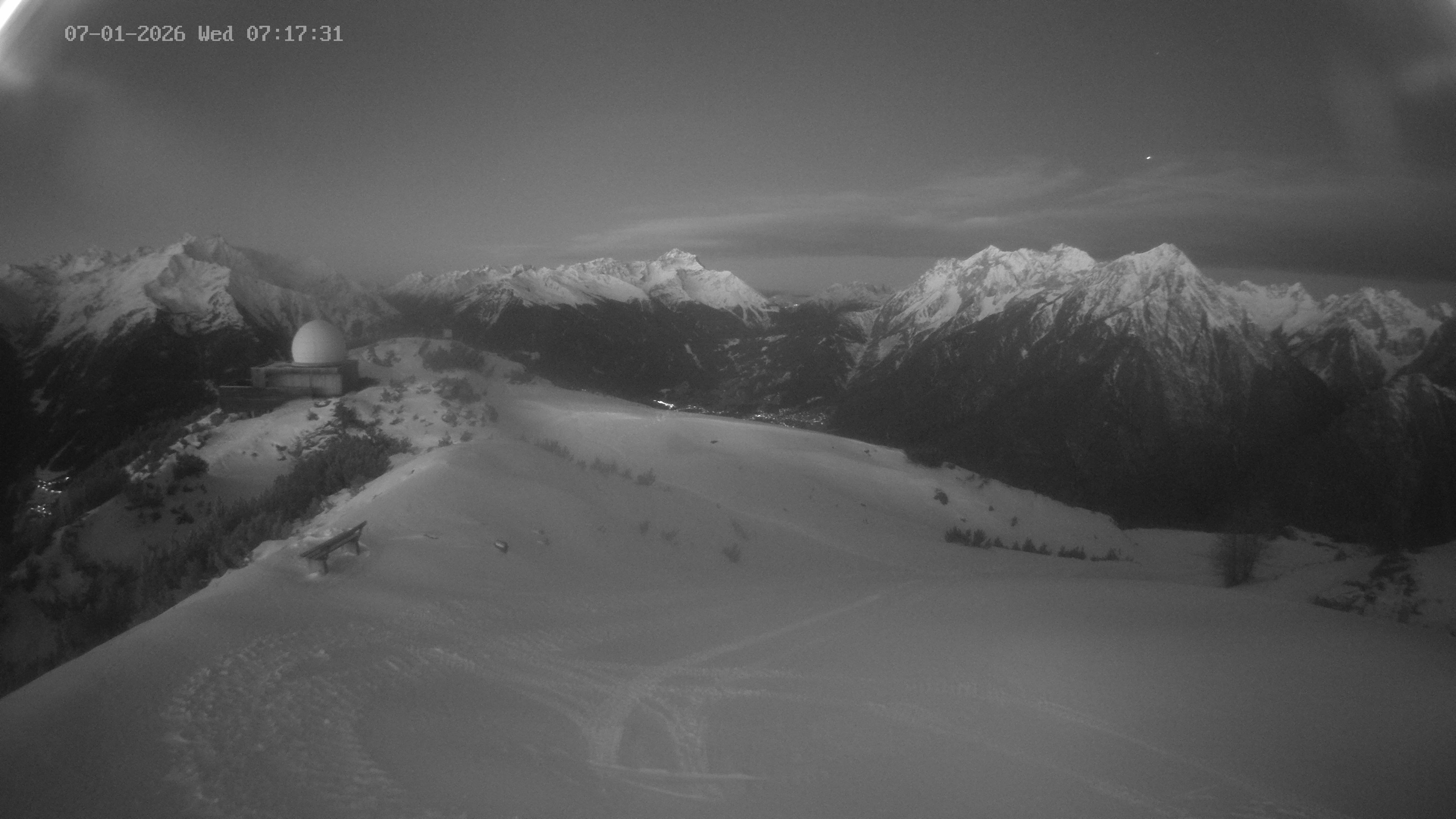 Archiv Foto Webcam Venet Gipfel Sternwarte