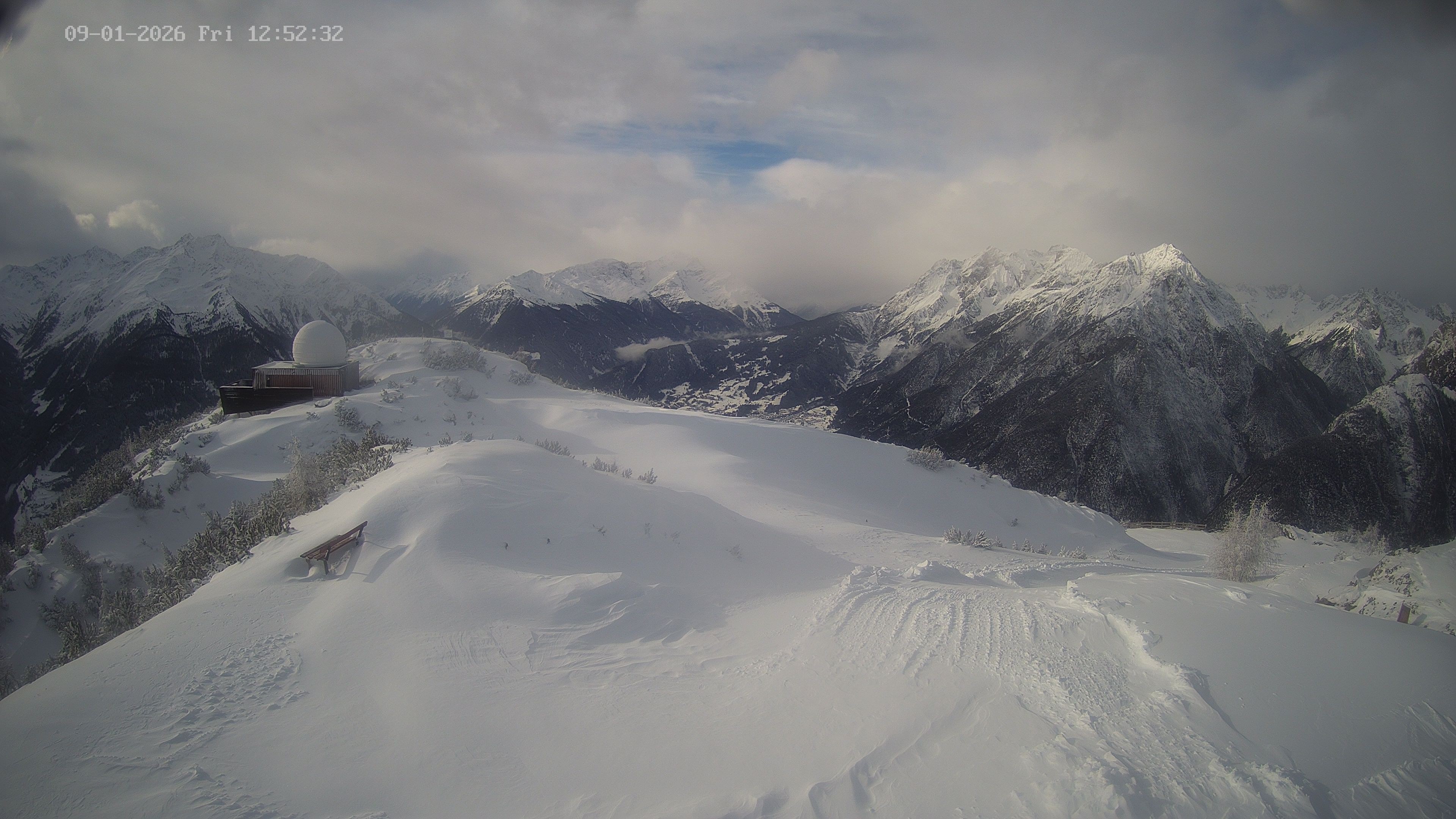 Archiv Foto Webcam Venet Gipfel Sternwarte