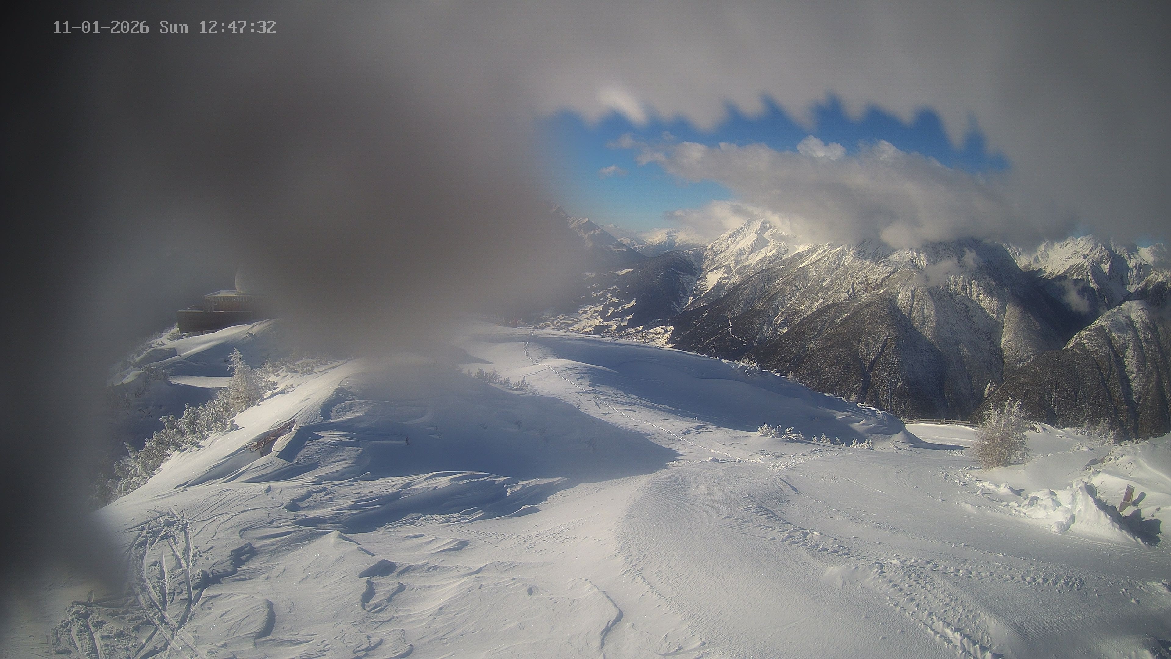 Archiv Foto Webcam Venet Gipfel Sternwarte