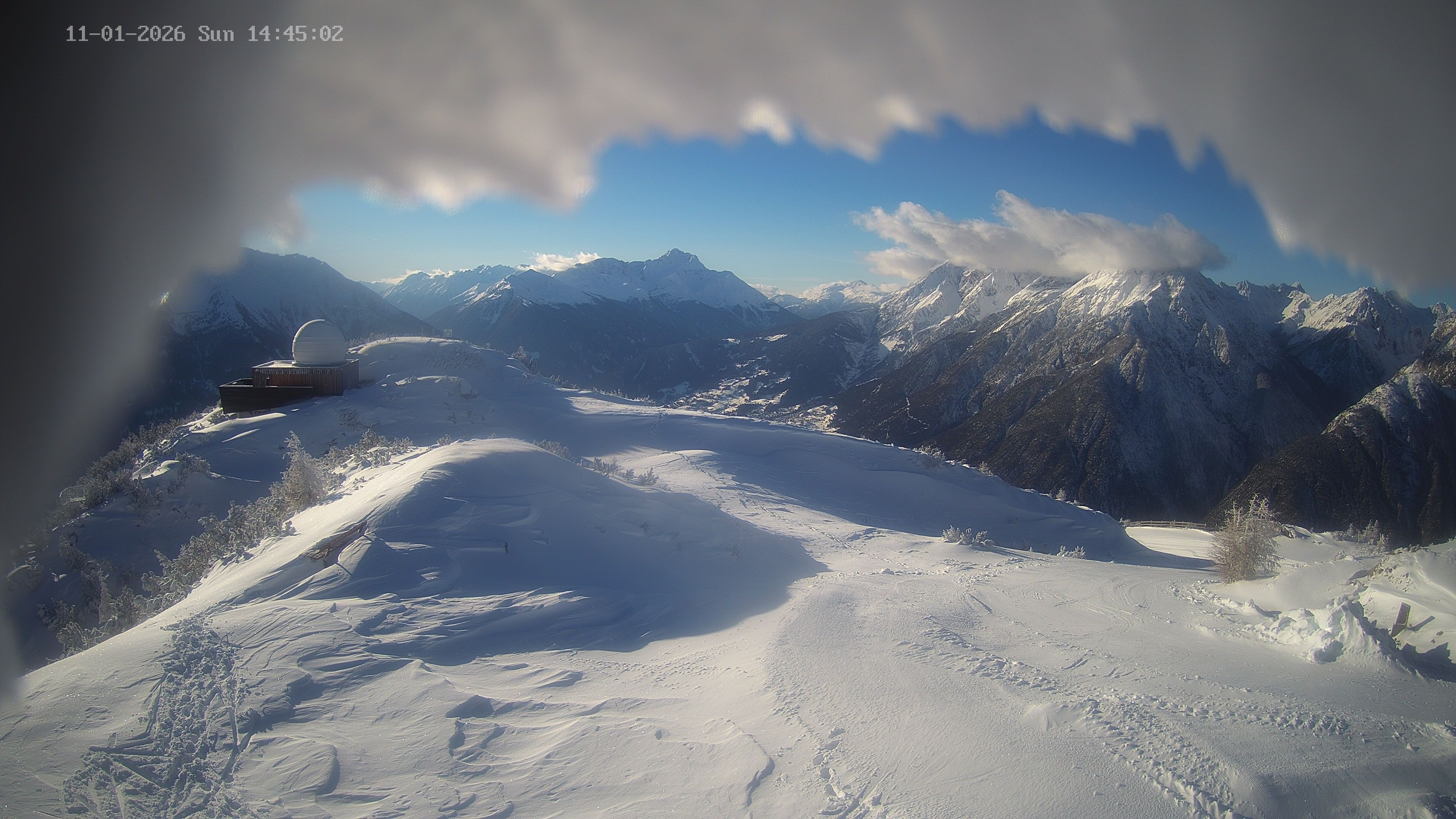 Archiv Foto Webcam Venet Gipfel Sternwarte