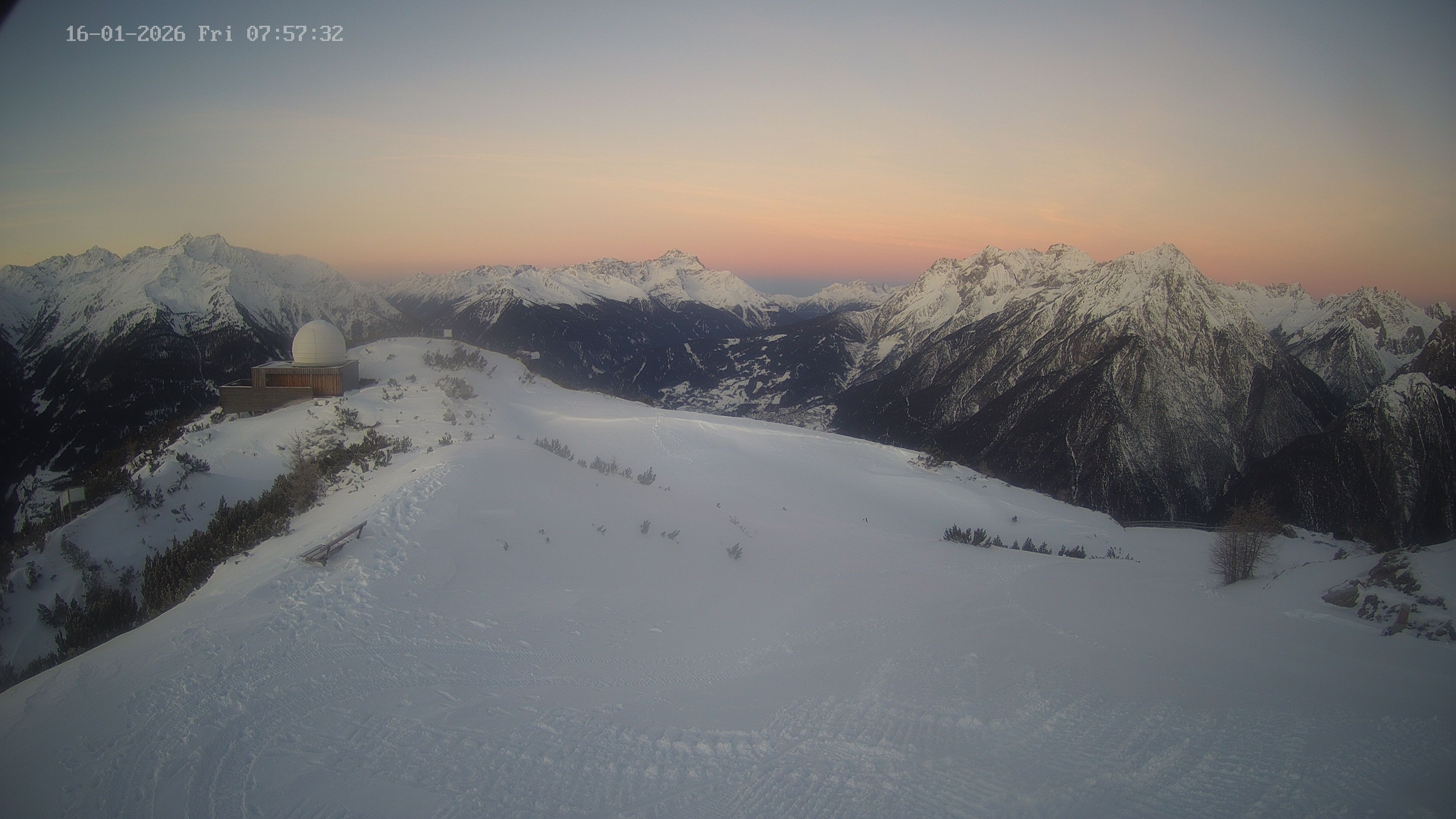 Archiv Foto Webcam Venet Gipfel Sternwarte