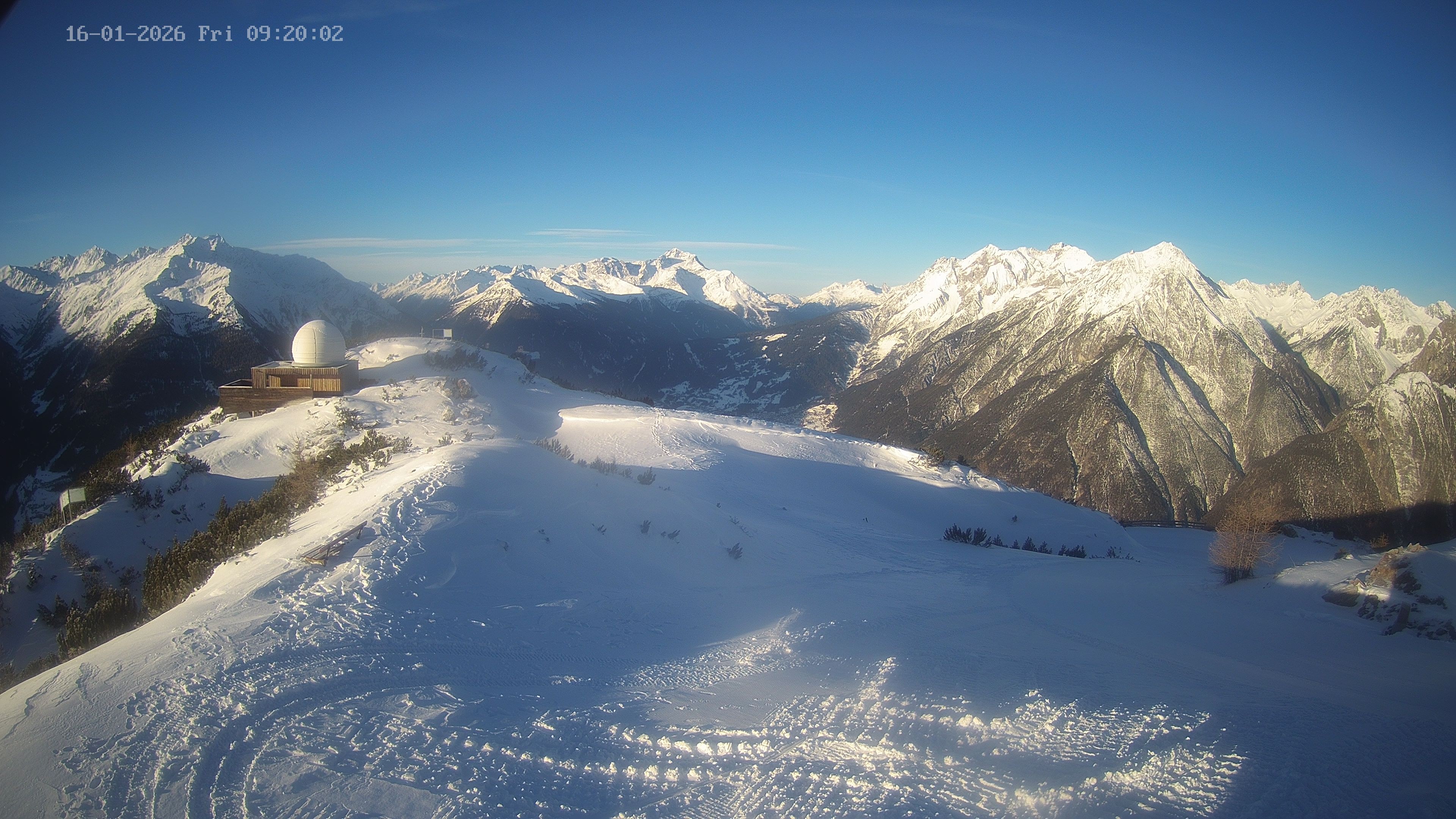 Archiv Foto Webcam Venet Gipfel Sternwarte