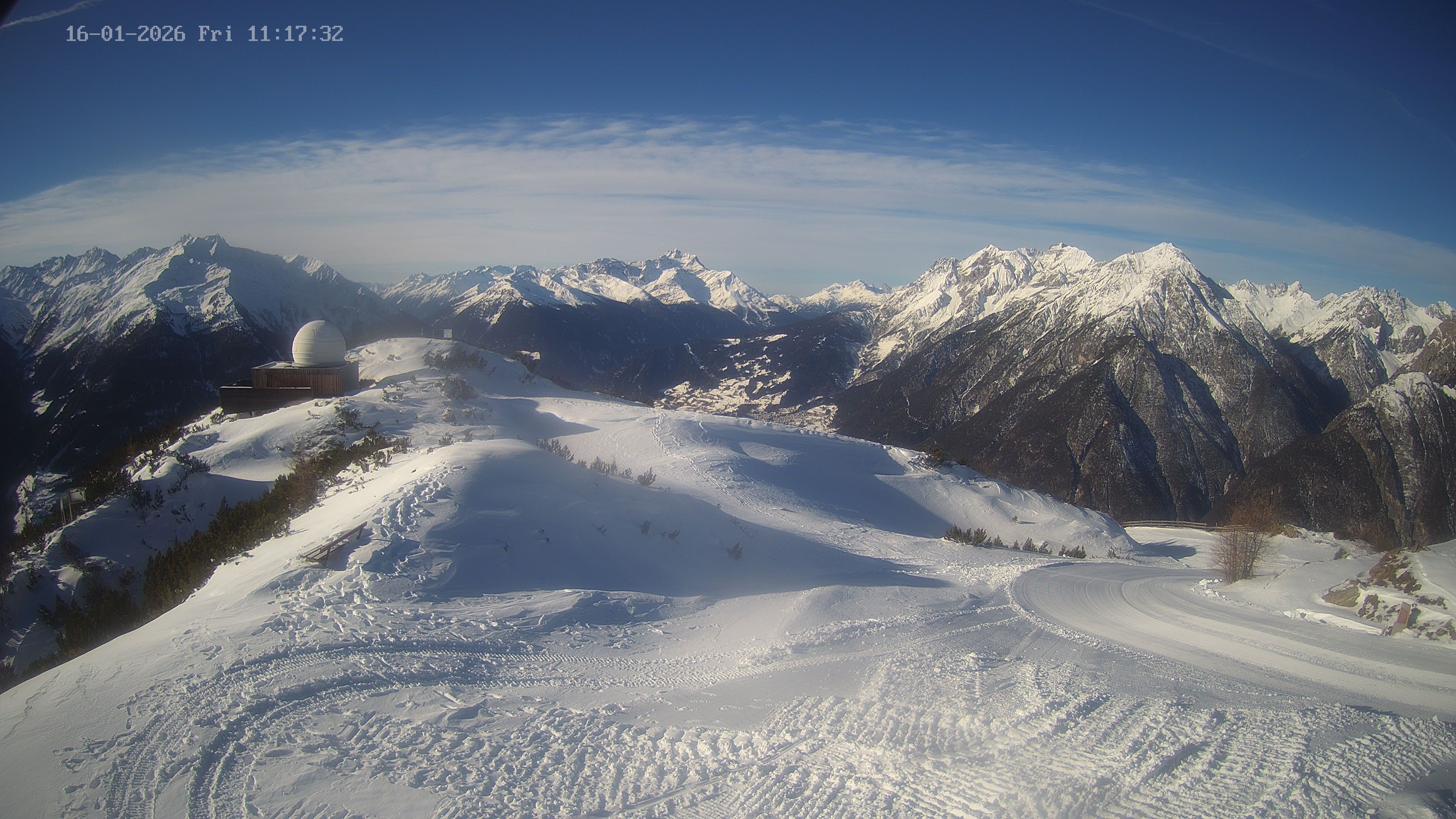 Archiv Foto Webcam Venet Gipfel Sternwarte