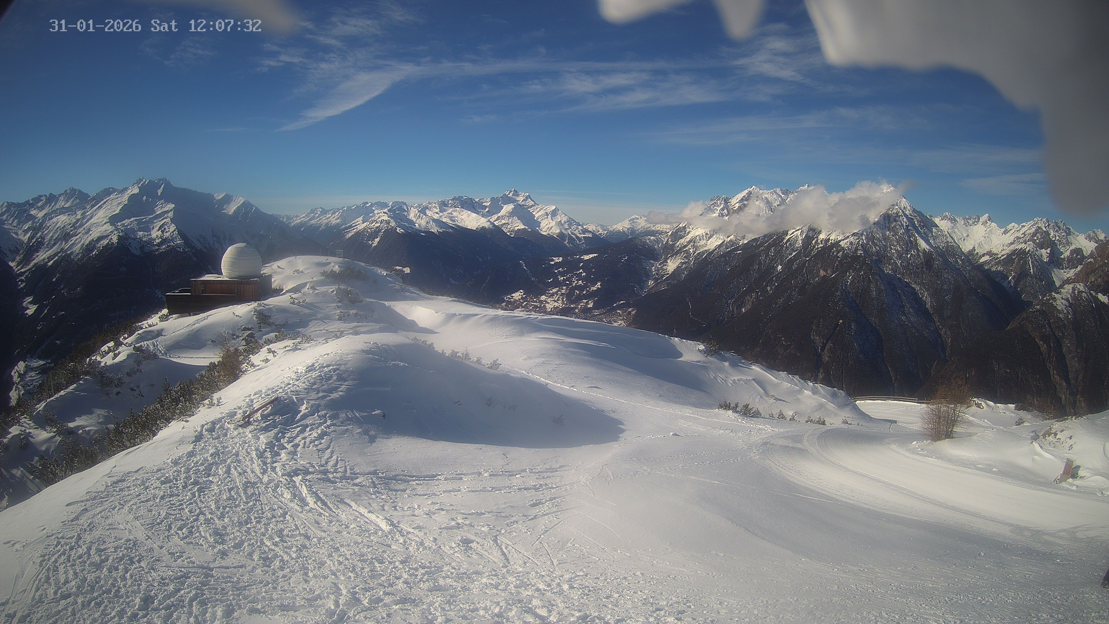 Archiv Foto Webcam Venet Gipfel Sternwarte