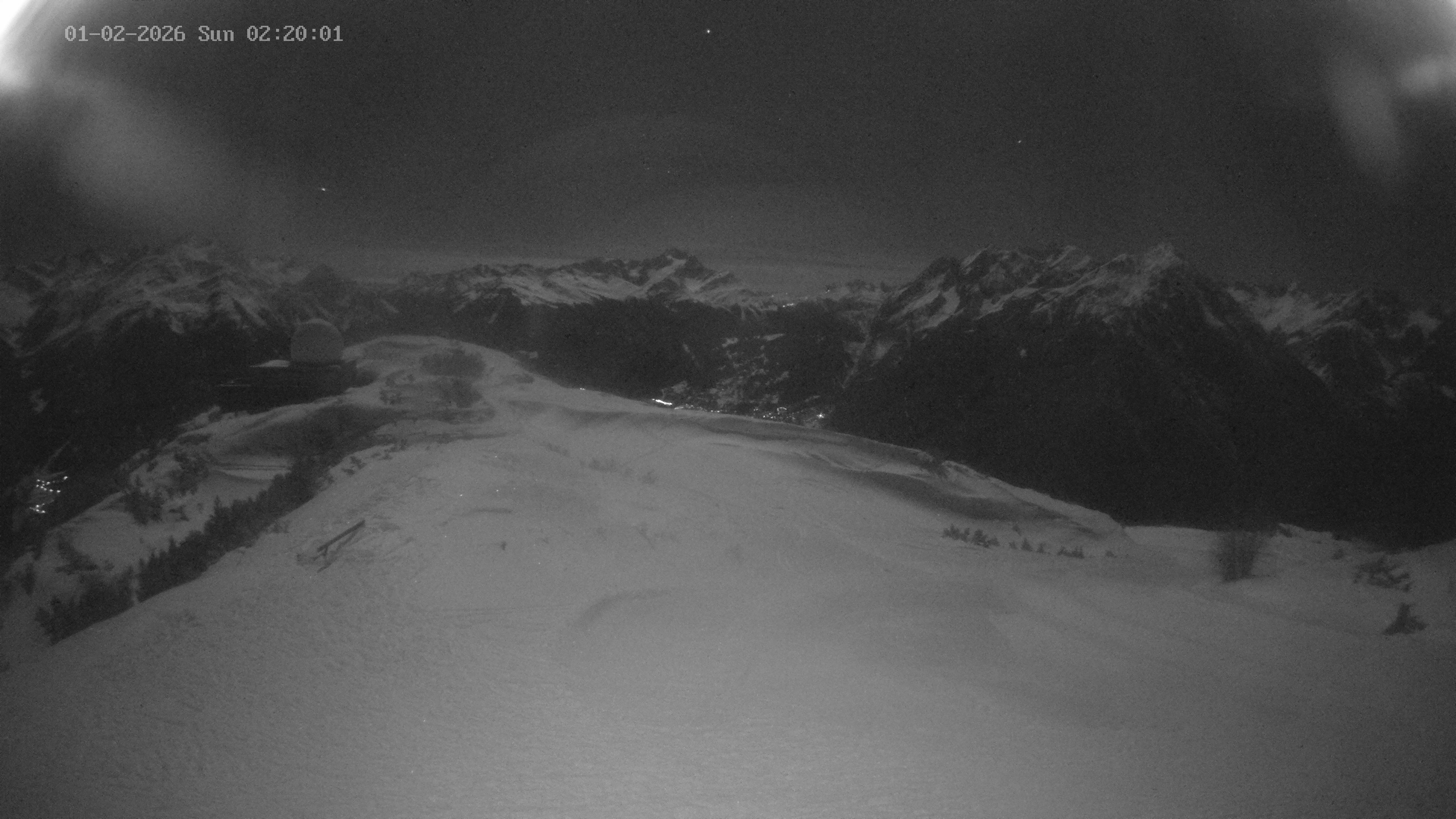 Archiv Foto Webcam Venet Gipfel Sternwarte