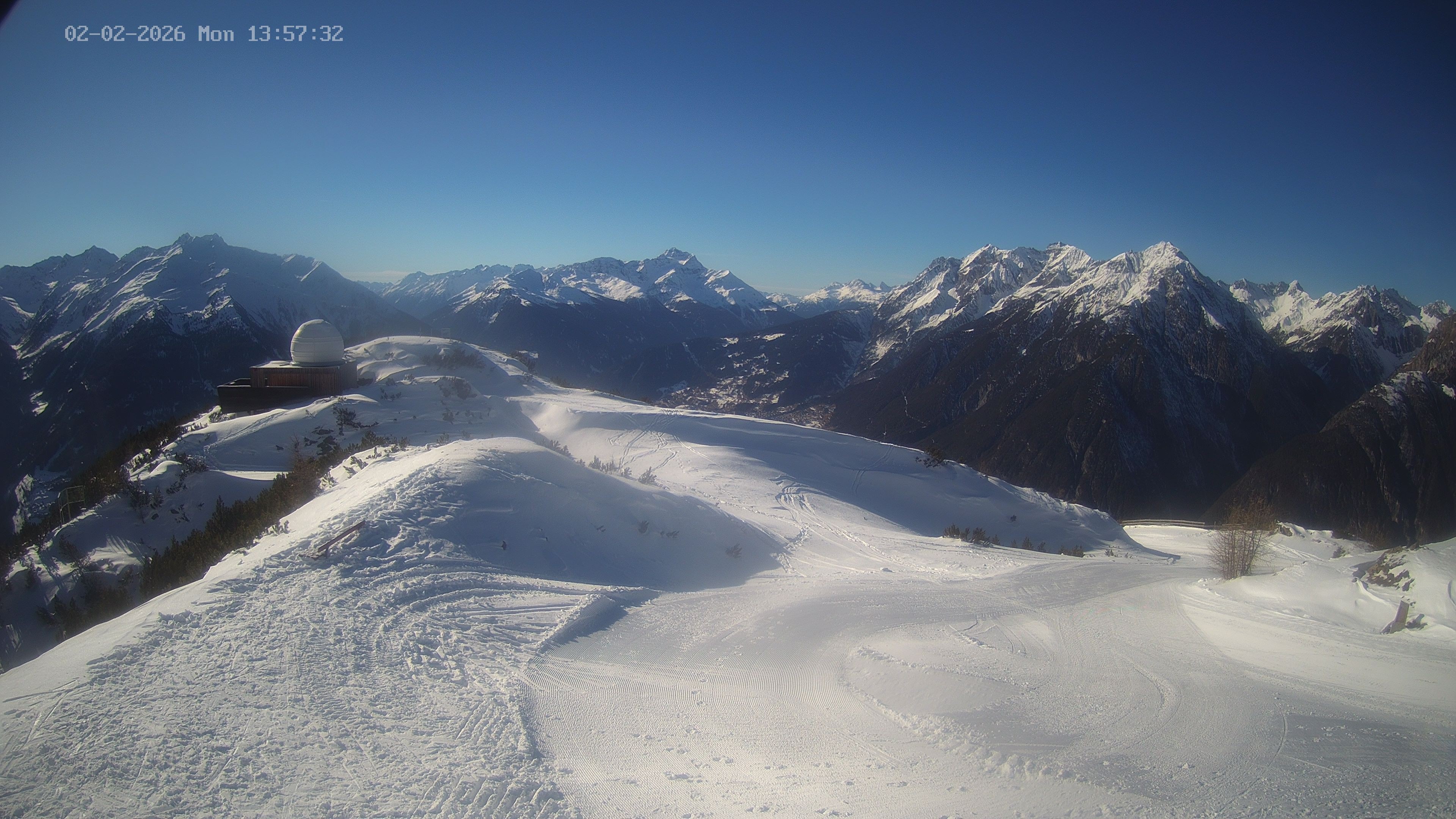 Archiv Foto Webcam Venet Gipfel Sternwarte