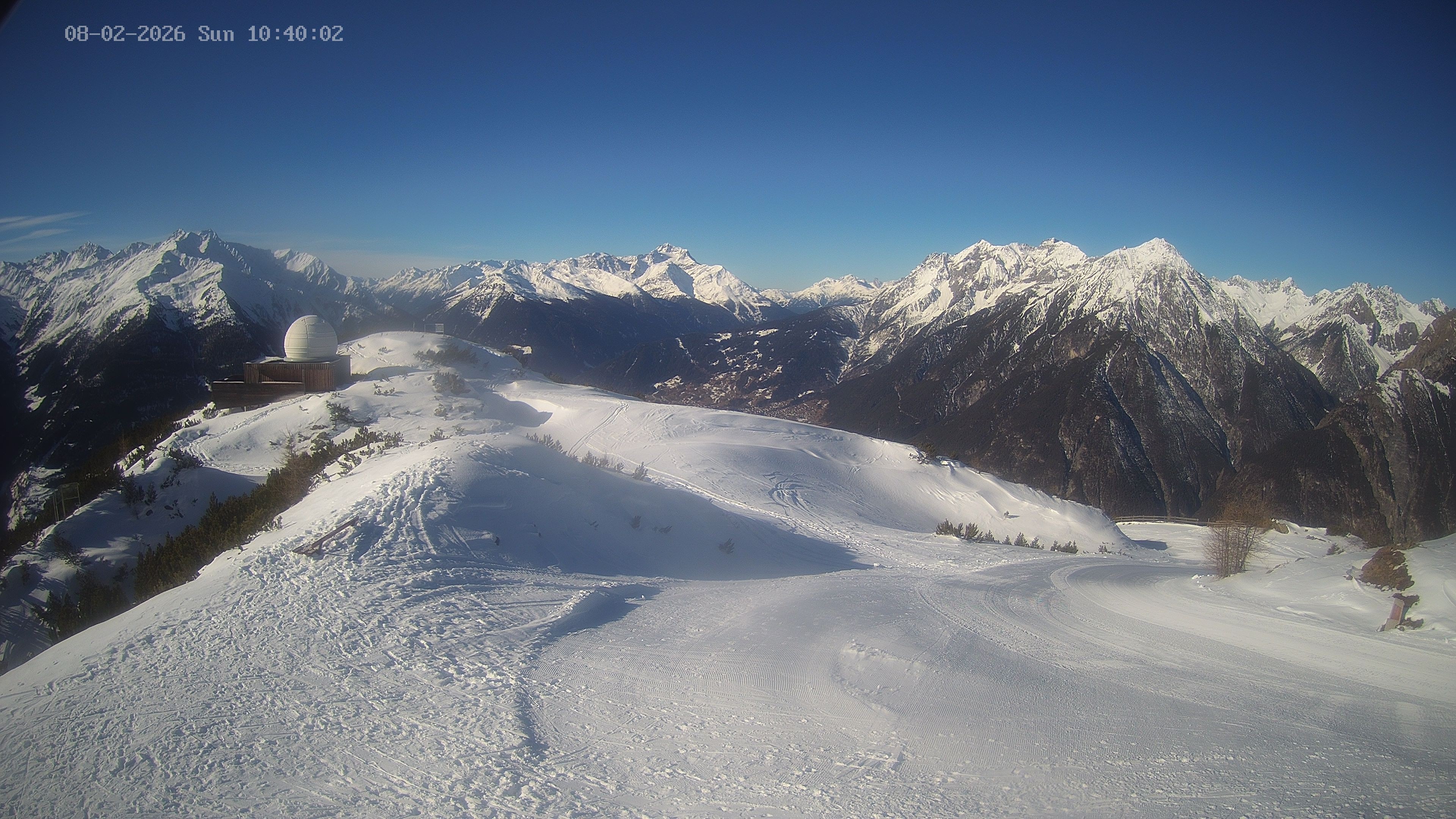 Archiv Foto Webcam Venet Gipfel Sternwarte