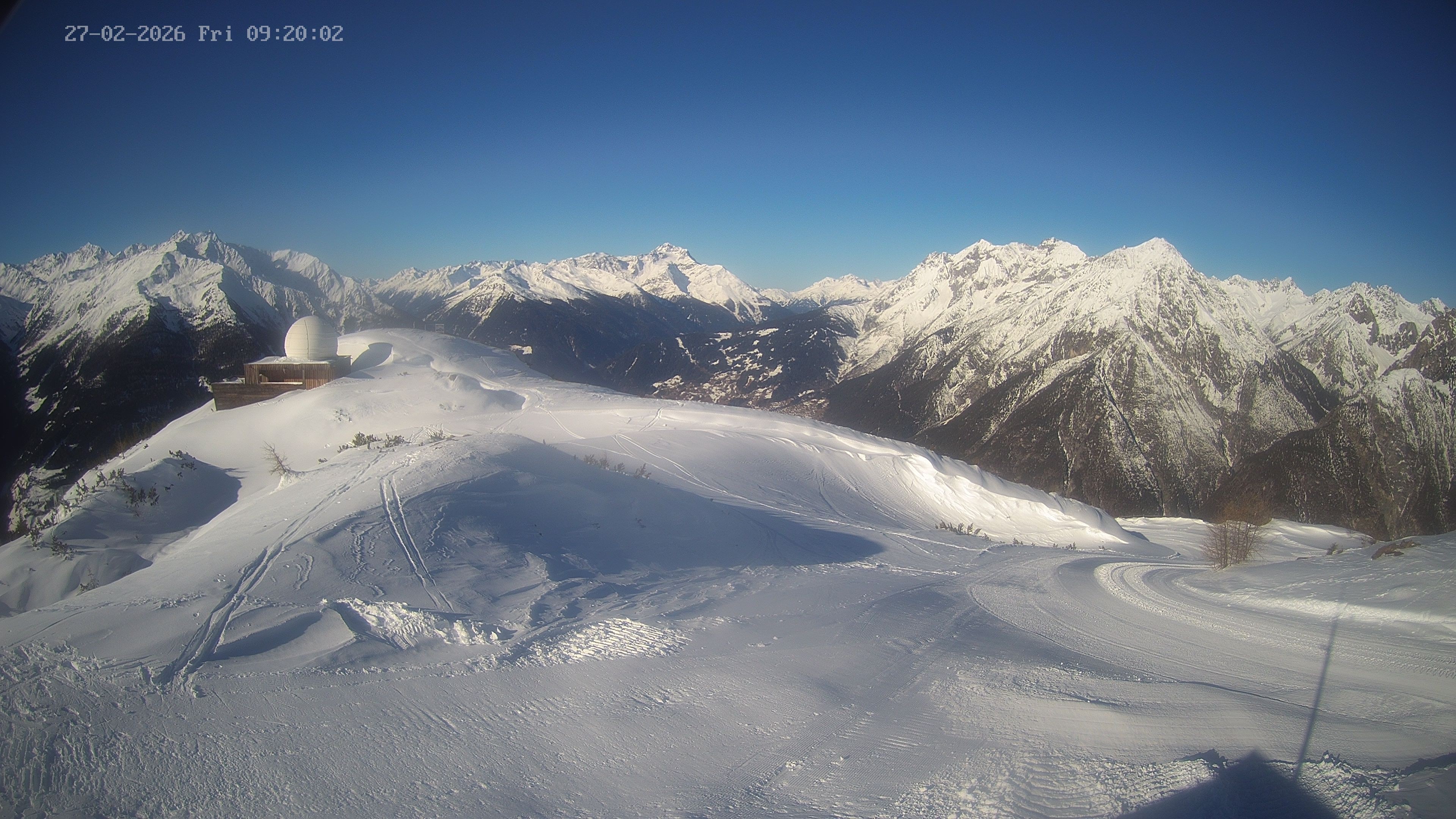 Archiv Foto Webcam Venet Gipfel Sternwarte