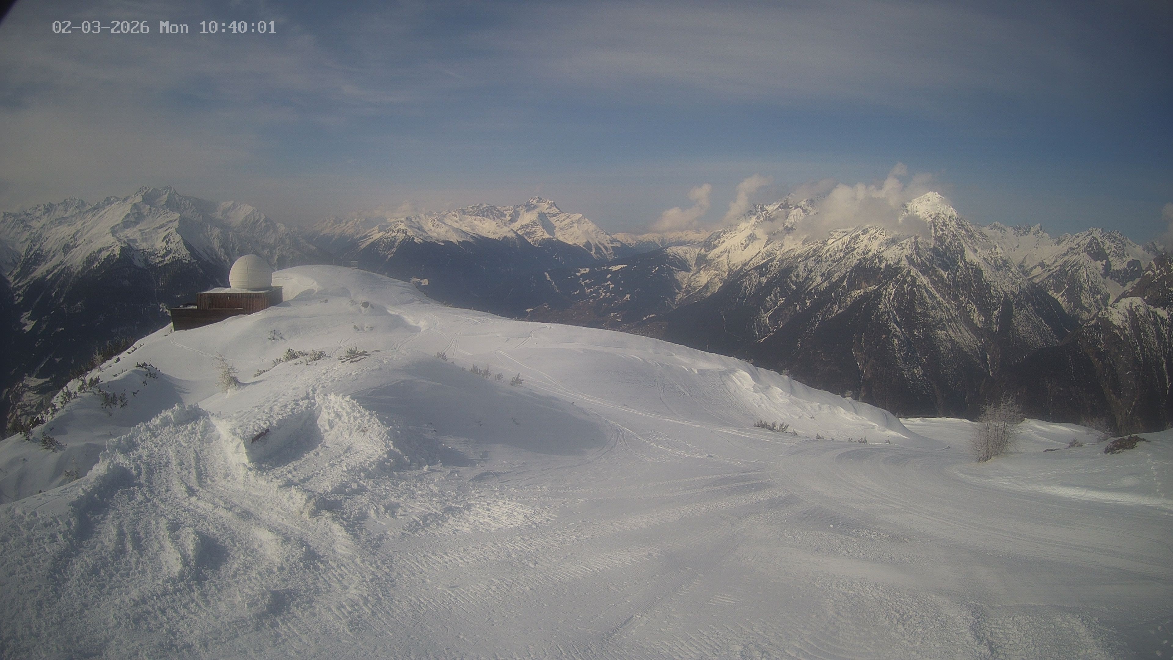 Archiv Foto Webcam Venet Gipfel Sternwarte