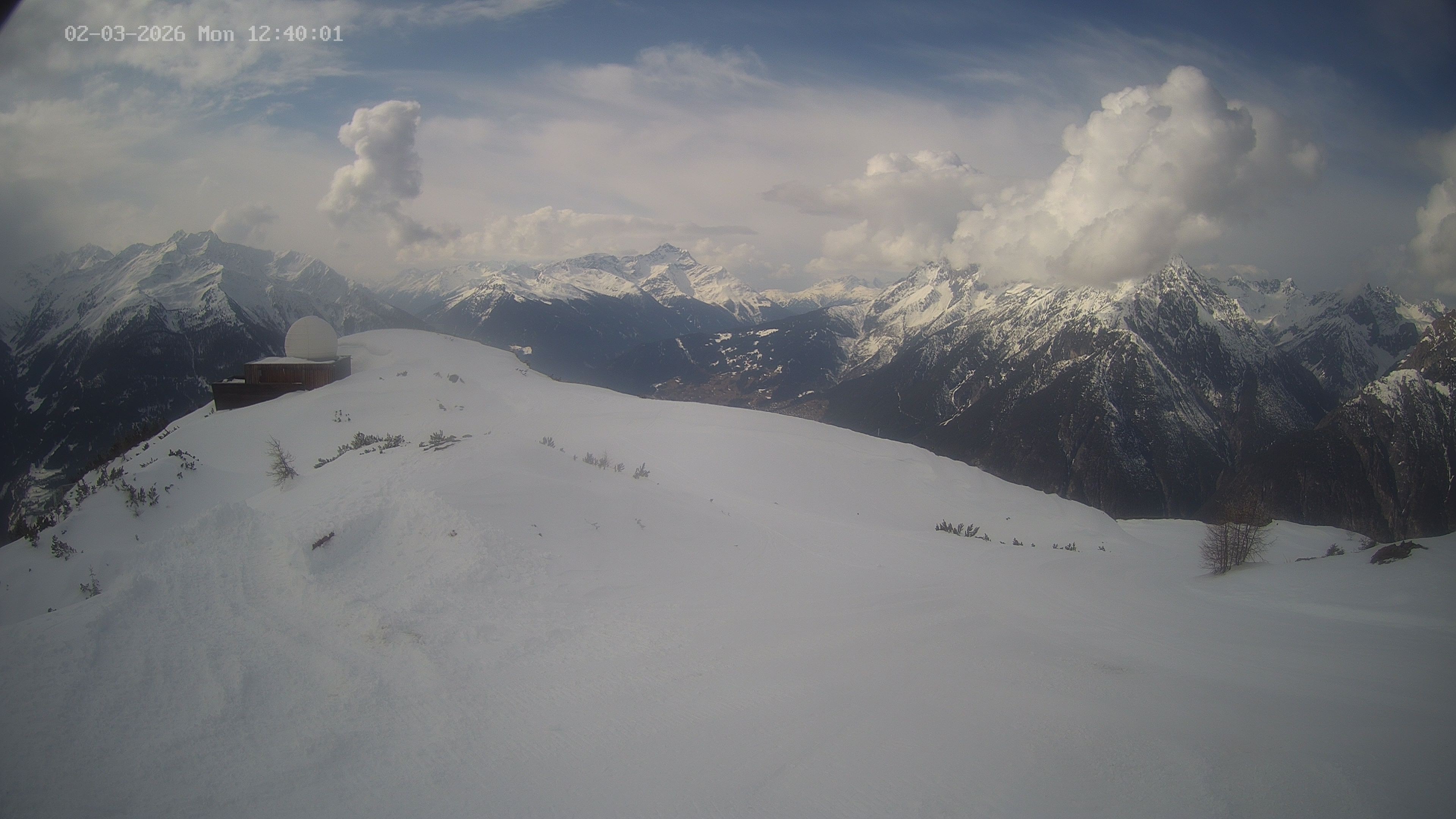 Archiv Foto Webcam Venet Gipfel Sternwarte