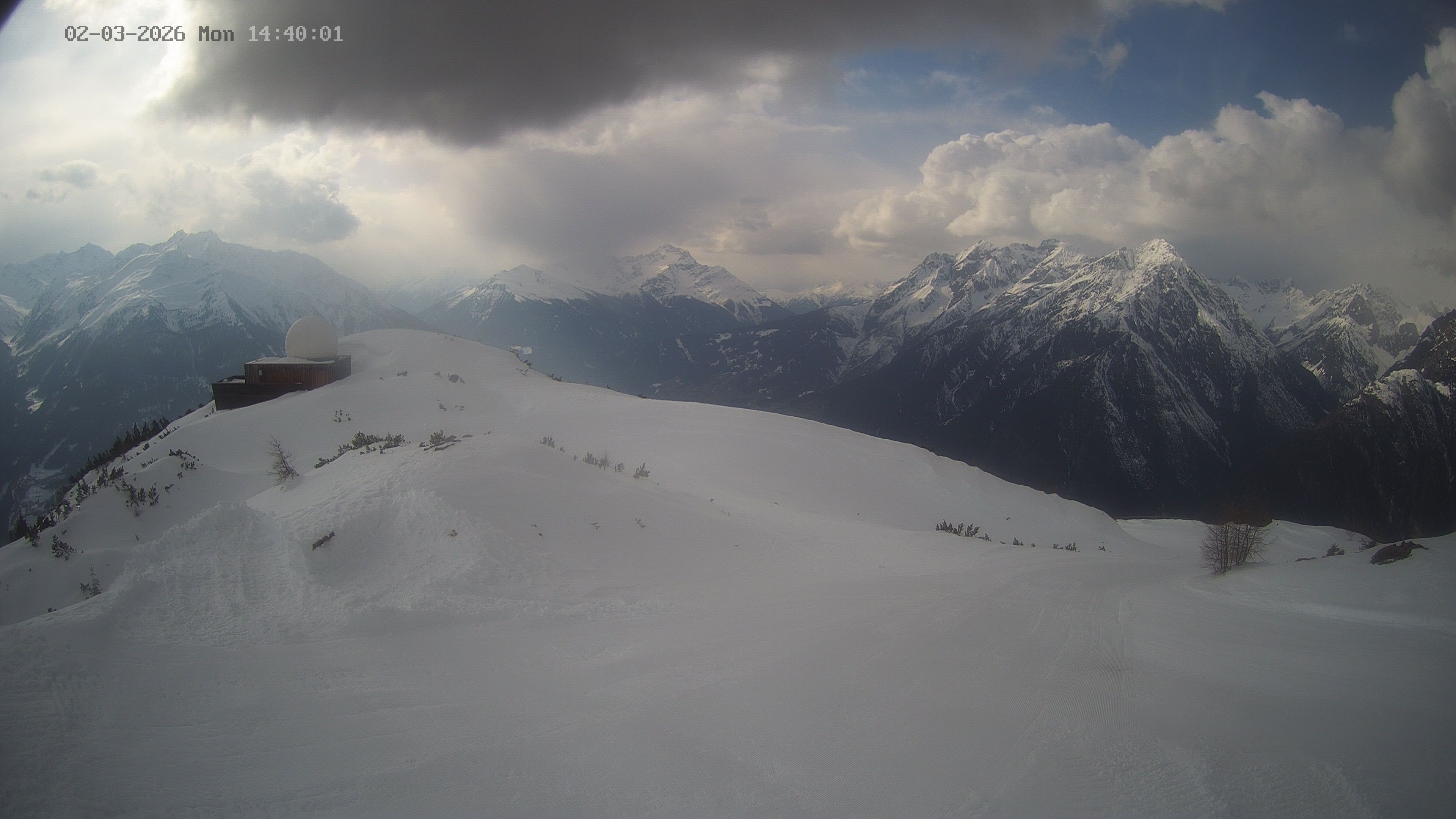 Archiv Foto Webcam Venet Gipfel Sternwarte