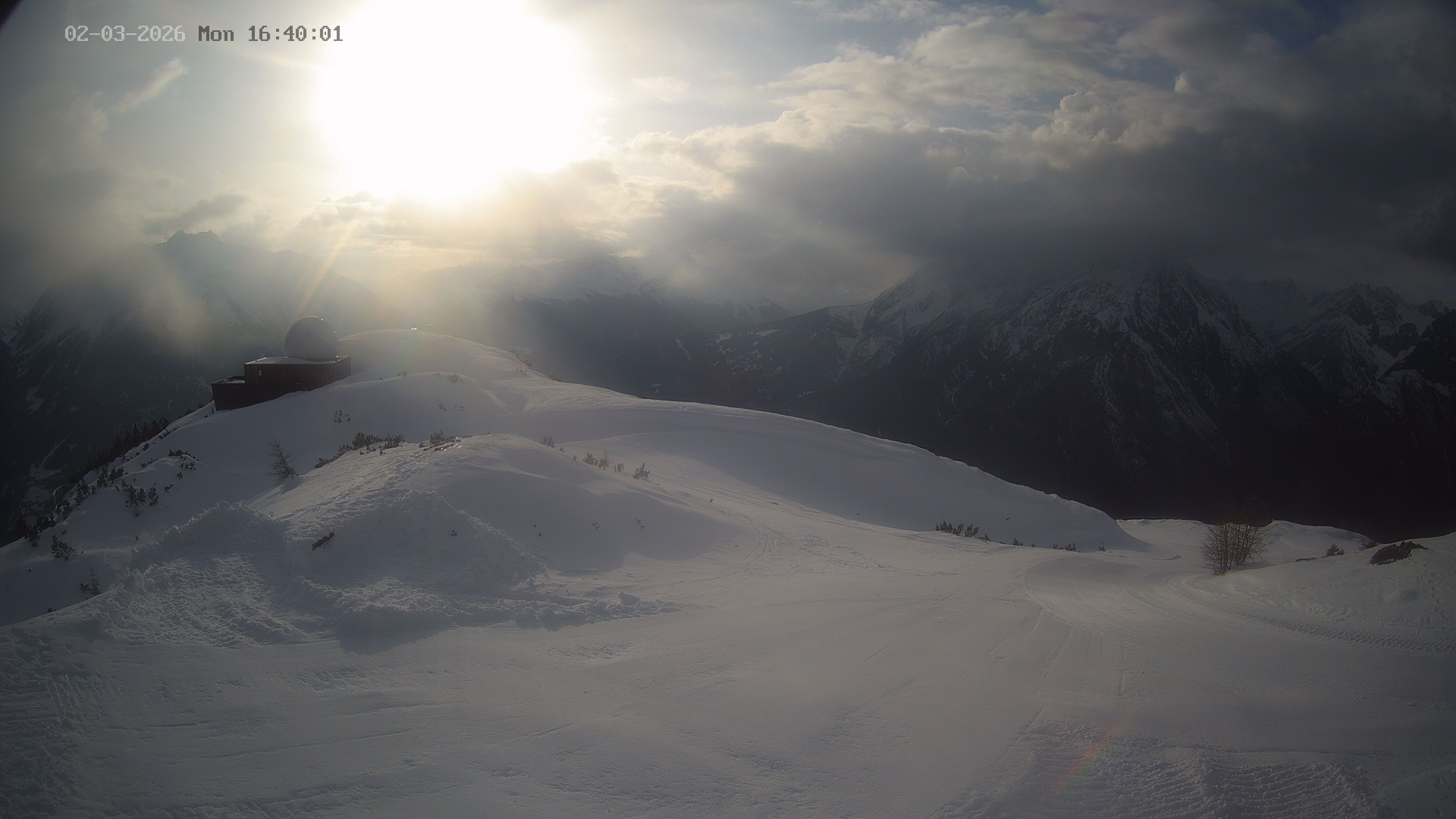 Archiv Foto Webcam Venet Gipfel Sternwarte