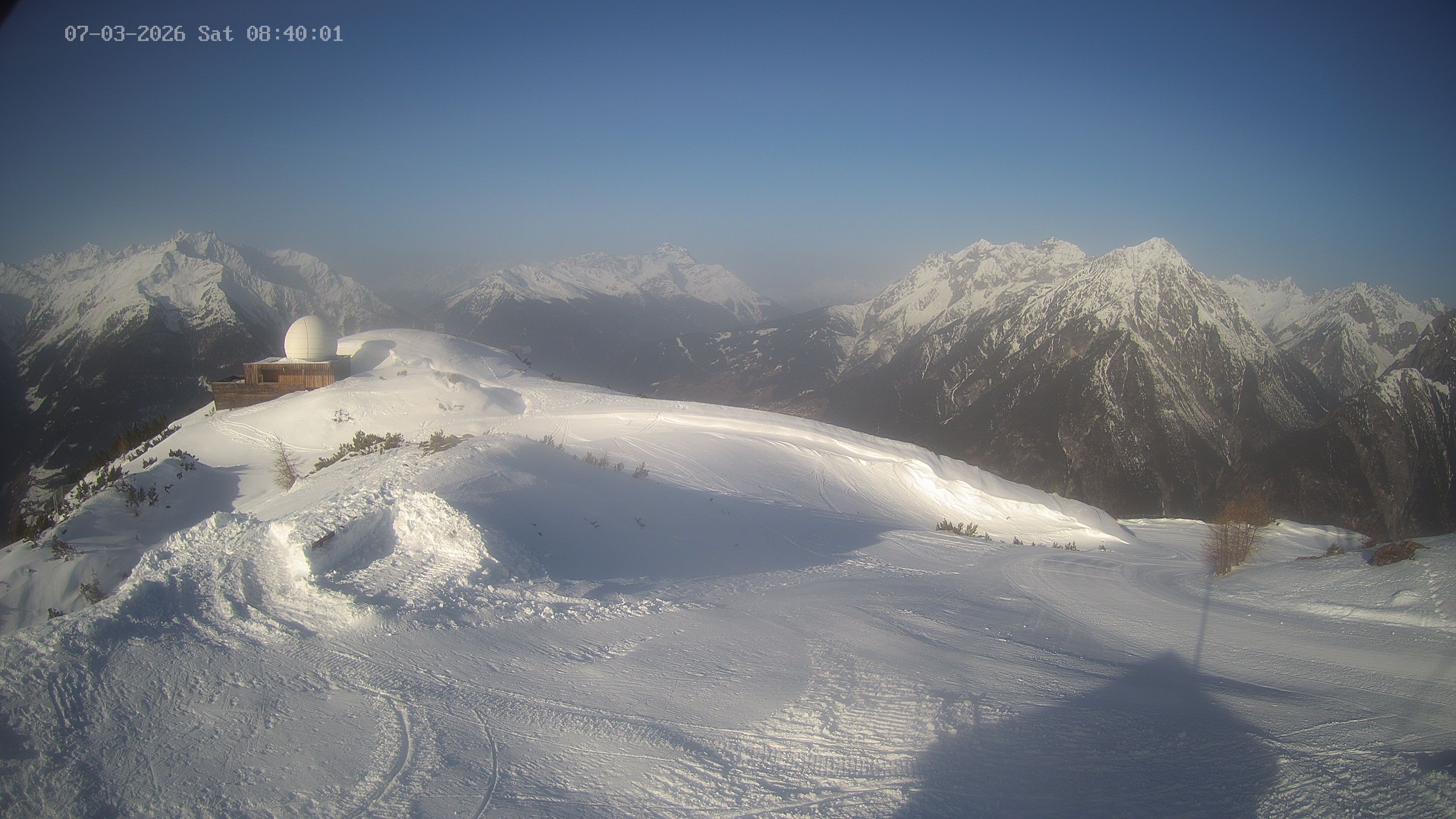 Archiv Foto Webcam Venet Gipfel Sternwarte