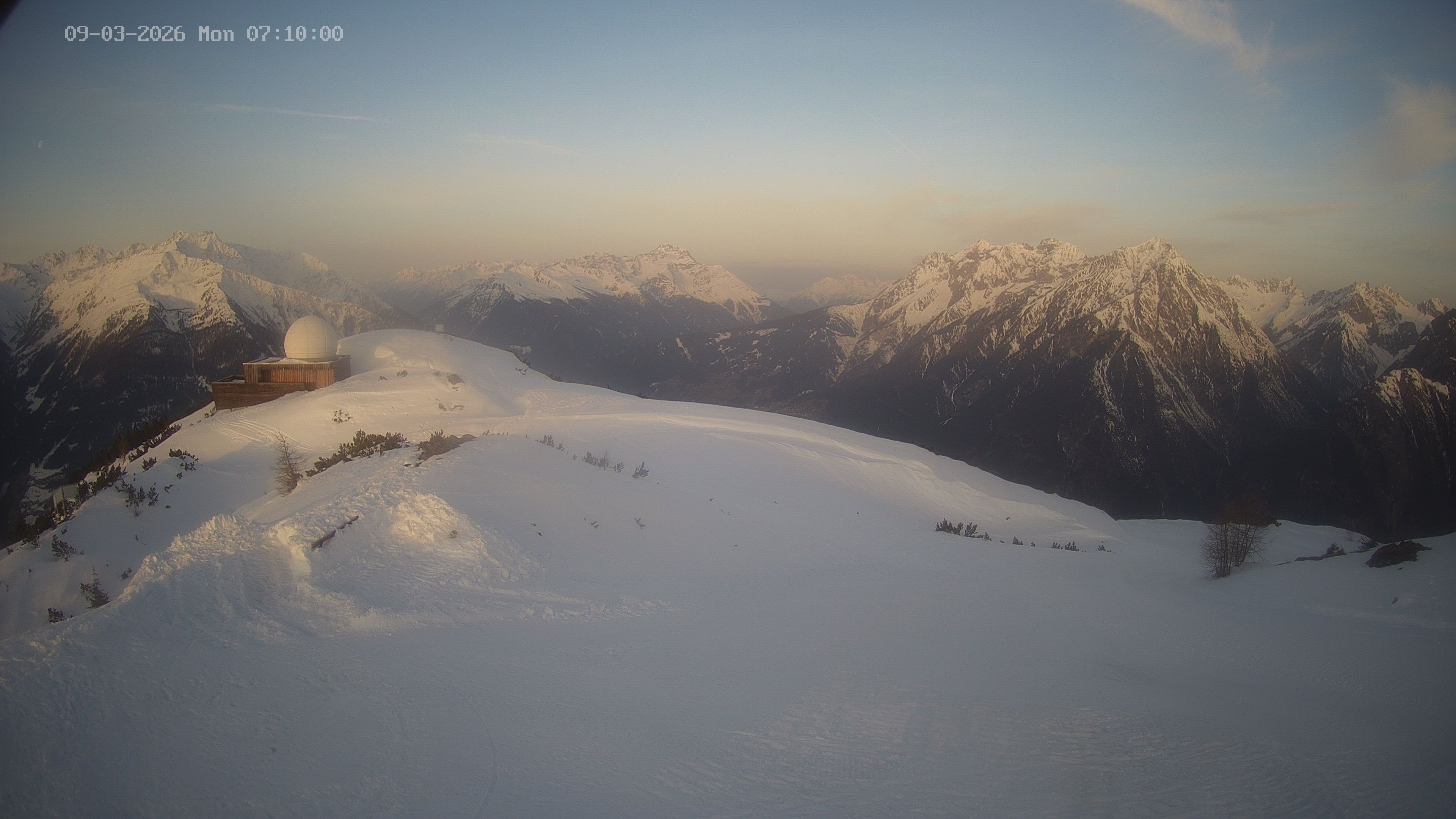 Archiv Foto Webcam Venet Gipfel Sternwarte