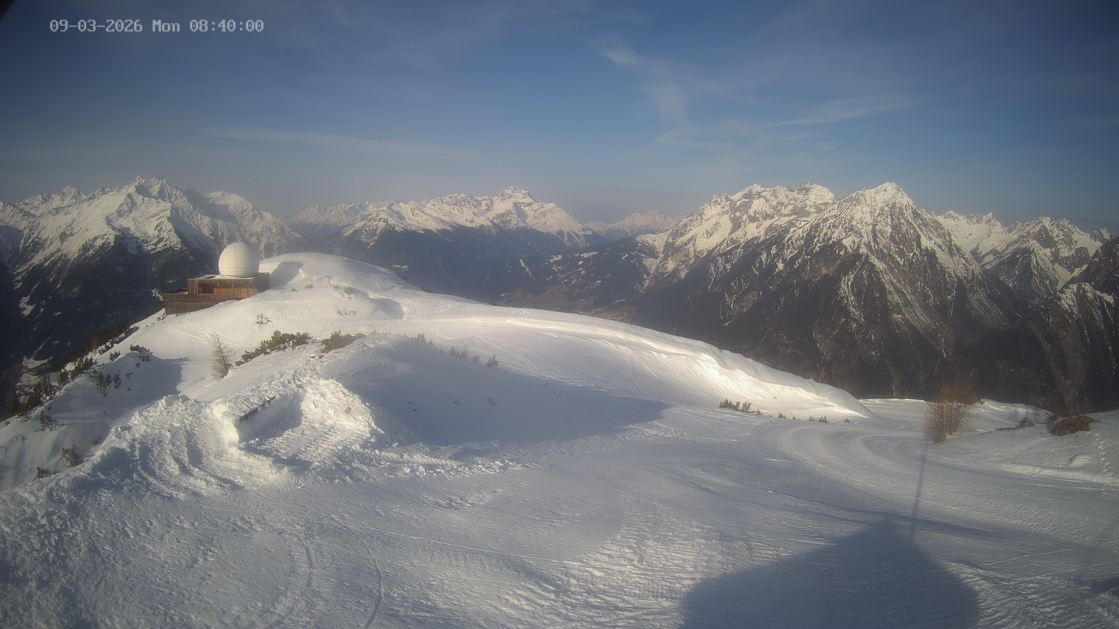 Archiv Foto Webcam Venet Gipfel Sternwarte