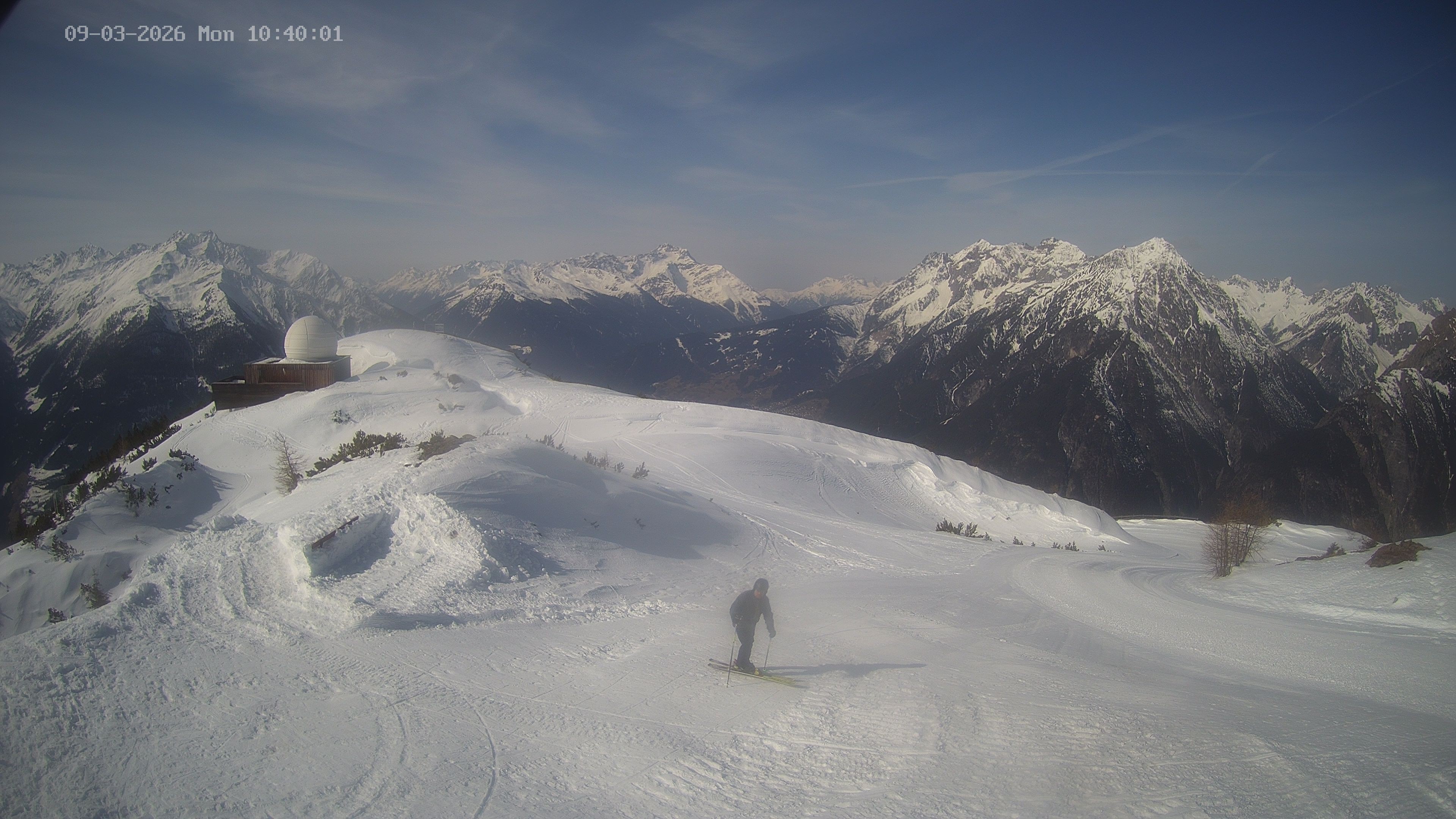 Archiv Foto Webcam Venet Gipfel Sternwarte