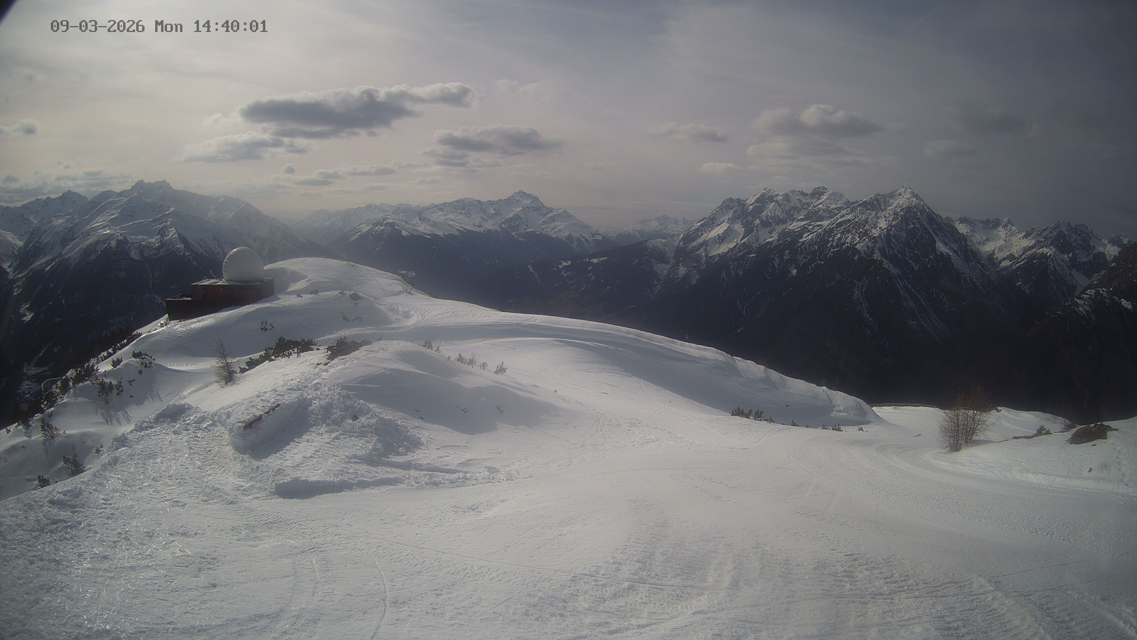 Archiv Foto Webcam Venet Gipfel Sternwarte