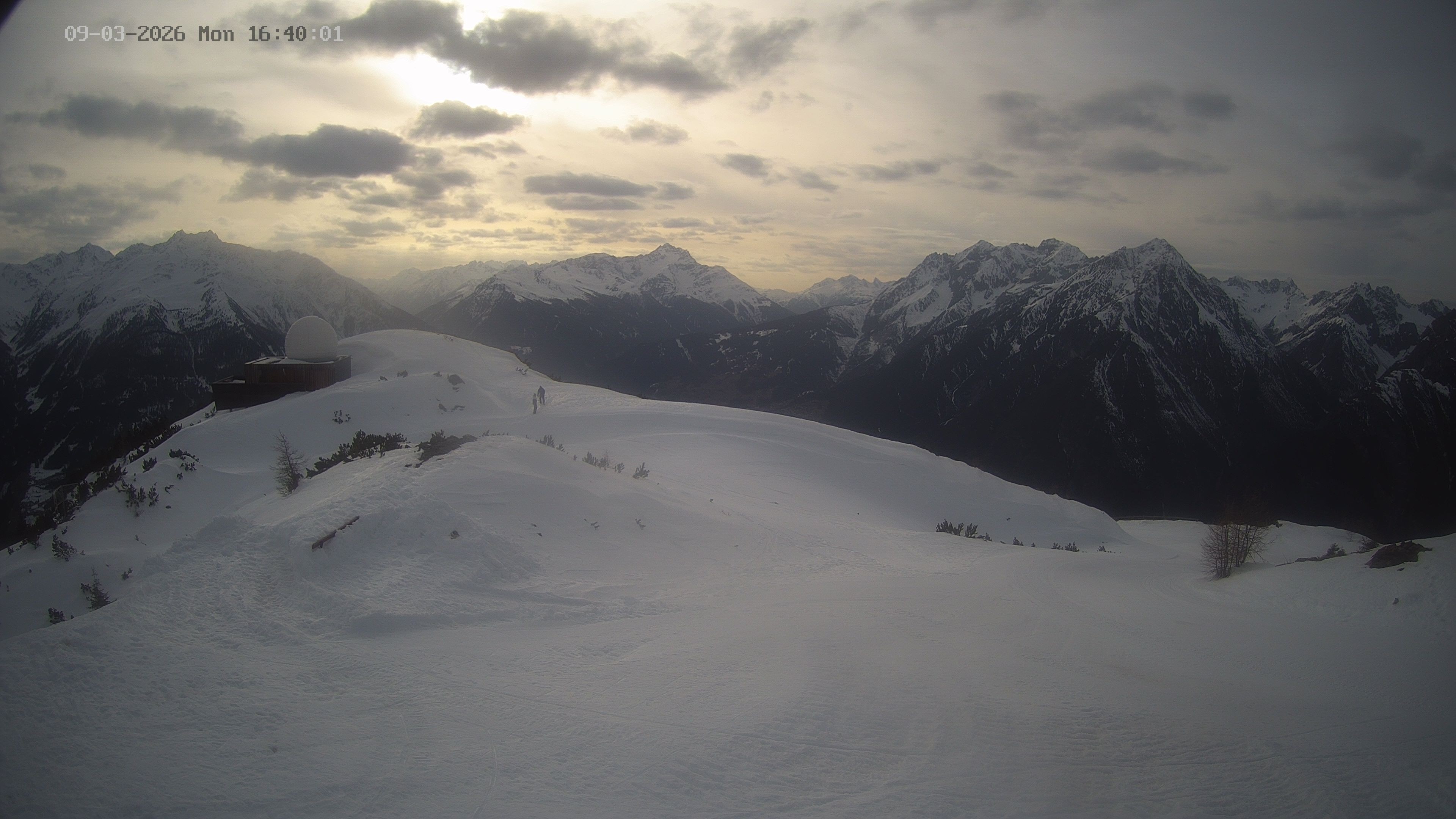 Archiv Foto Webcam Venet Gipfel Sternwarte