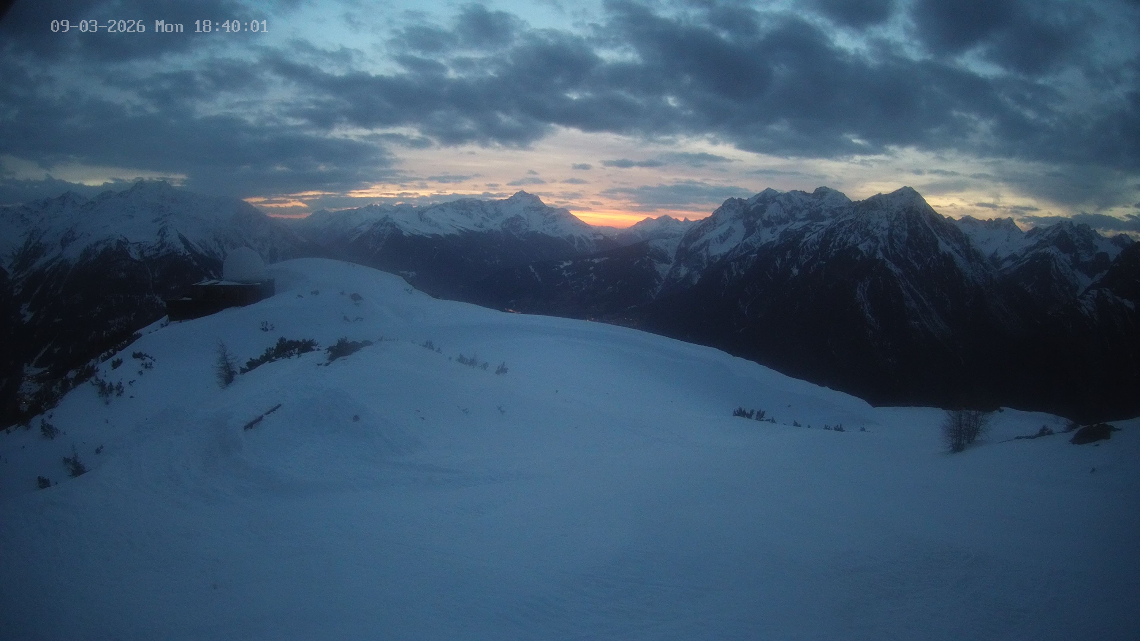 Archiv Foto Webcam Venet Gipfel Sternwarte