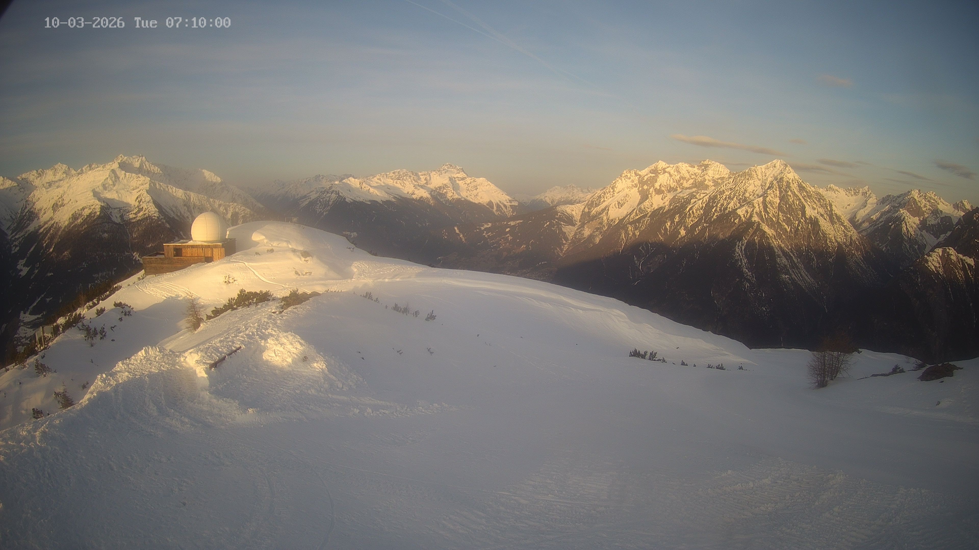 Archiv Foto Webcam Venet Gipfel Sternwarte