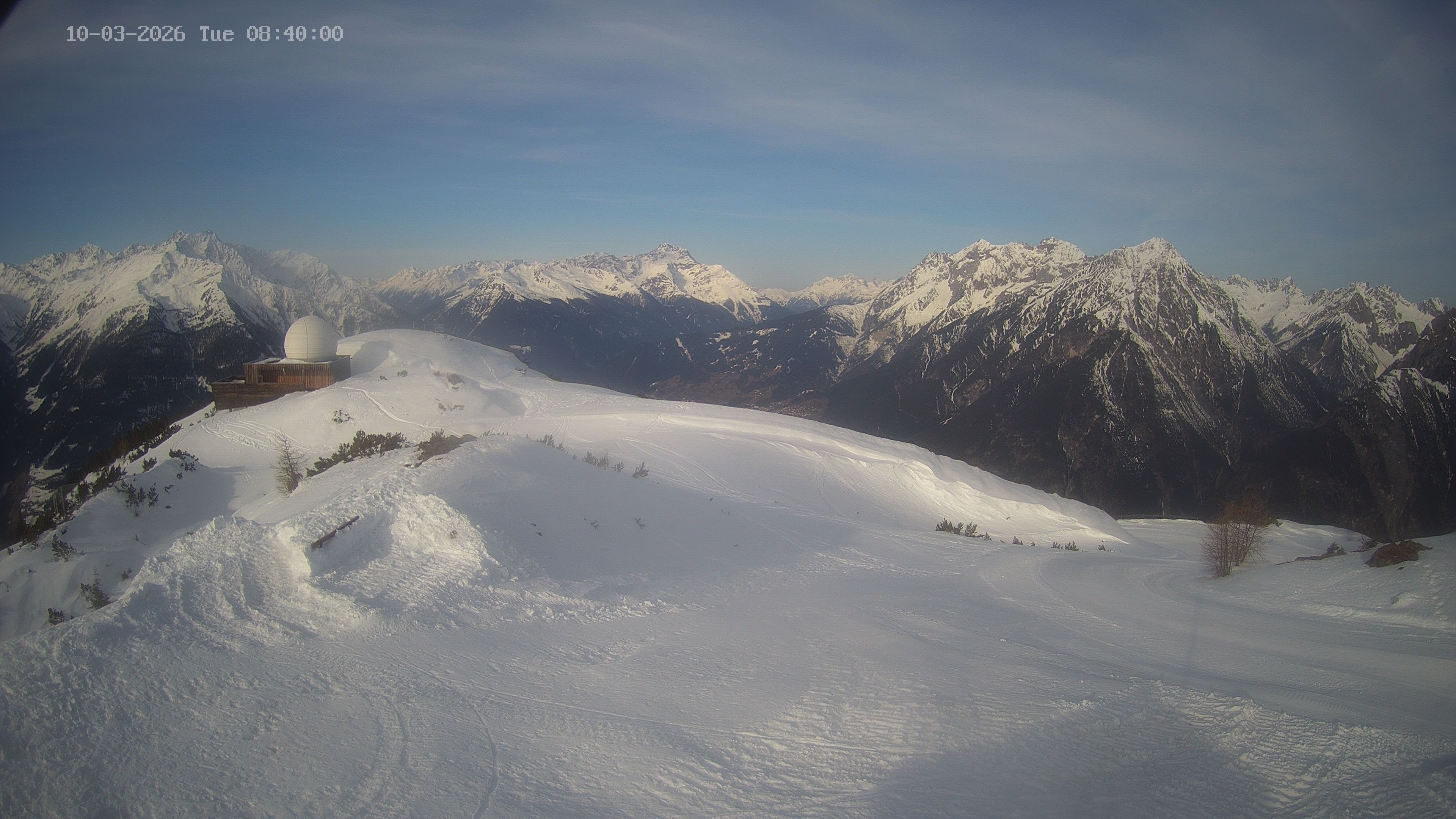 Archiv Foto Webcam Venet Gipfel Sternwarte