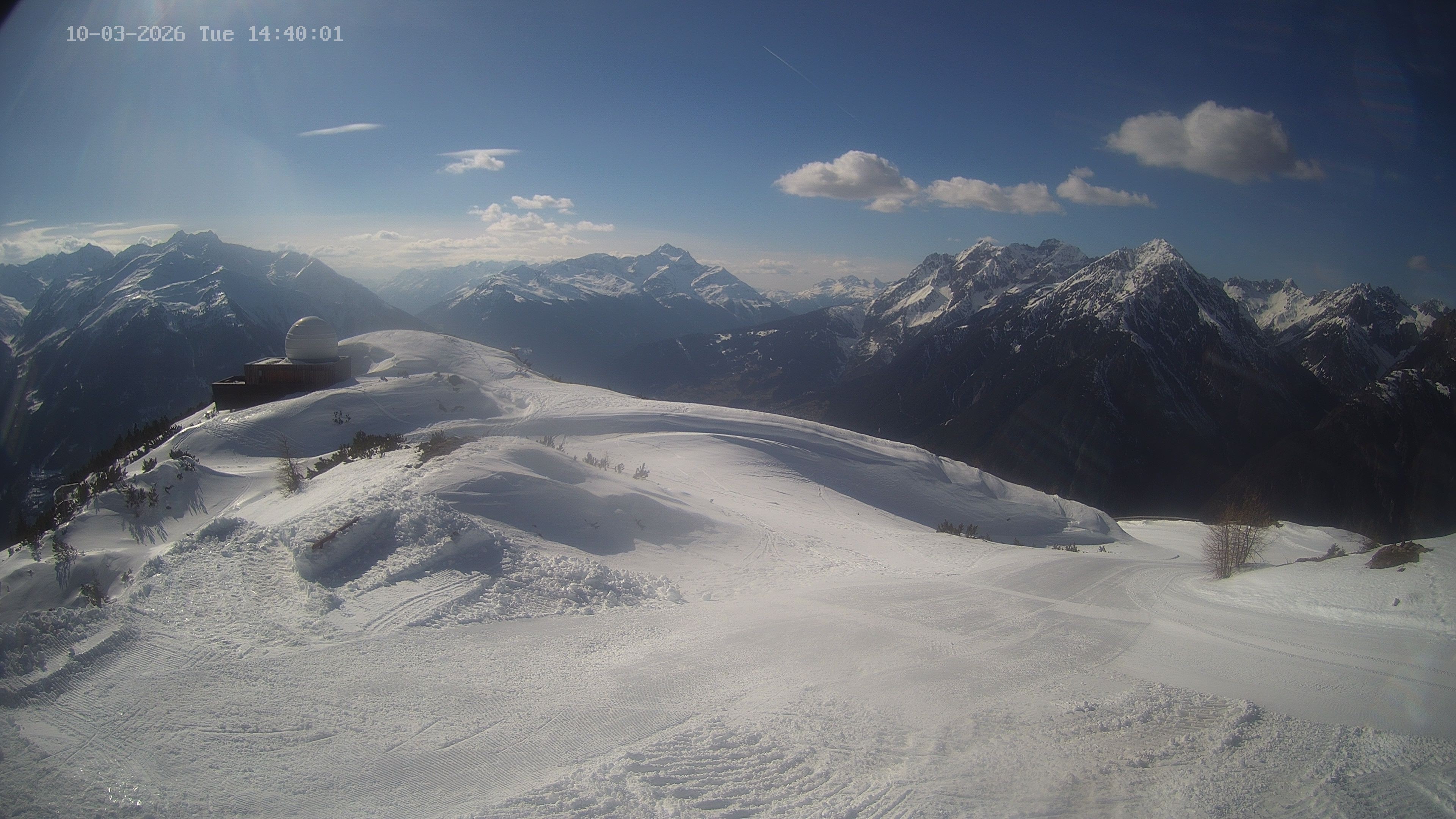 Archiv Foto Webcam Venet Gipfel Sternwarte