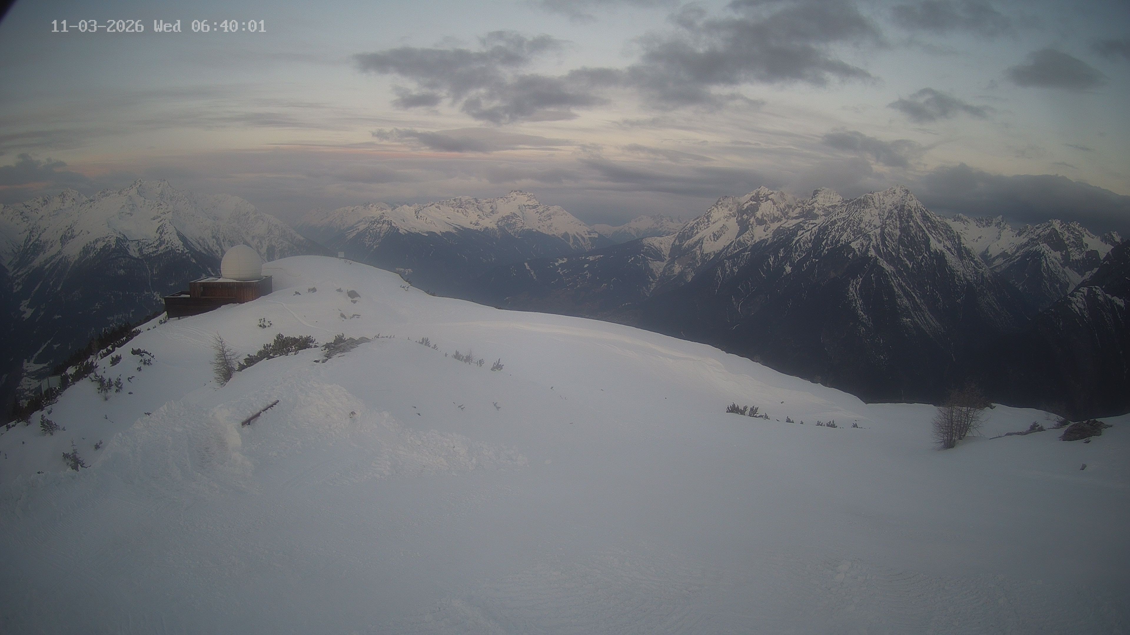 Archiv Foto Webcam Venet Gipfel Sternwarte