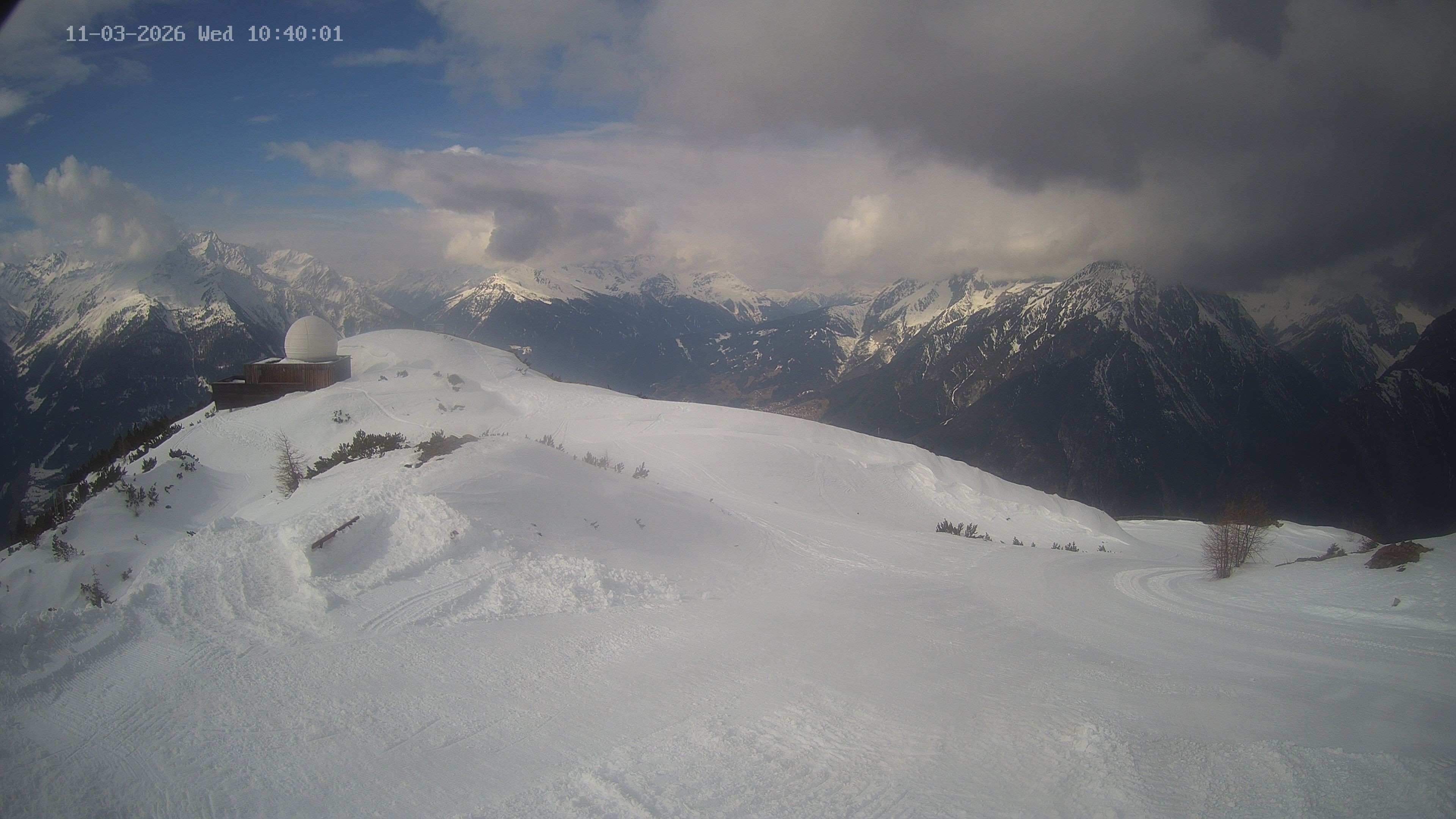 Archiv Foto Webcam Venet Gipfel Sternwarte