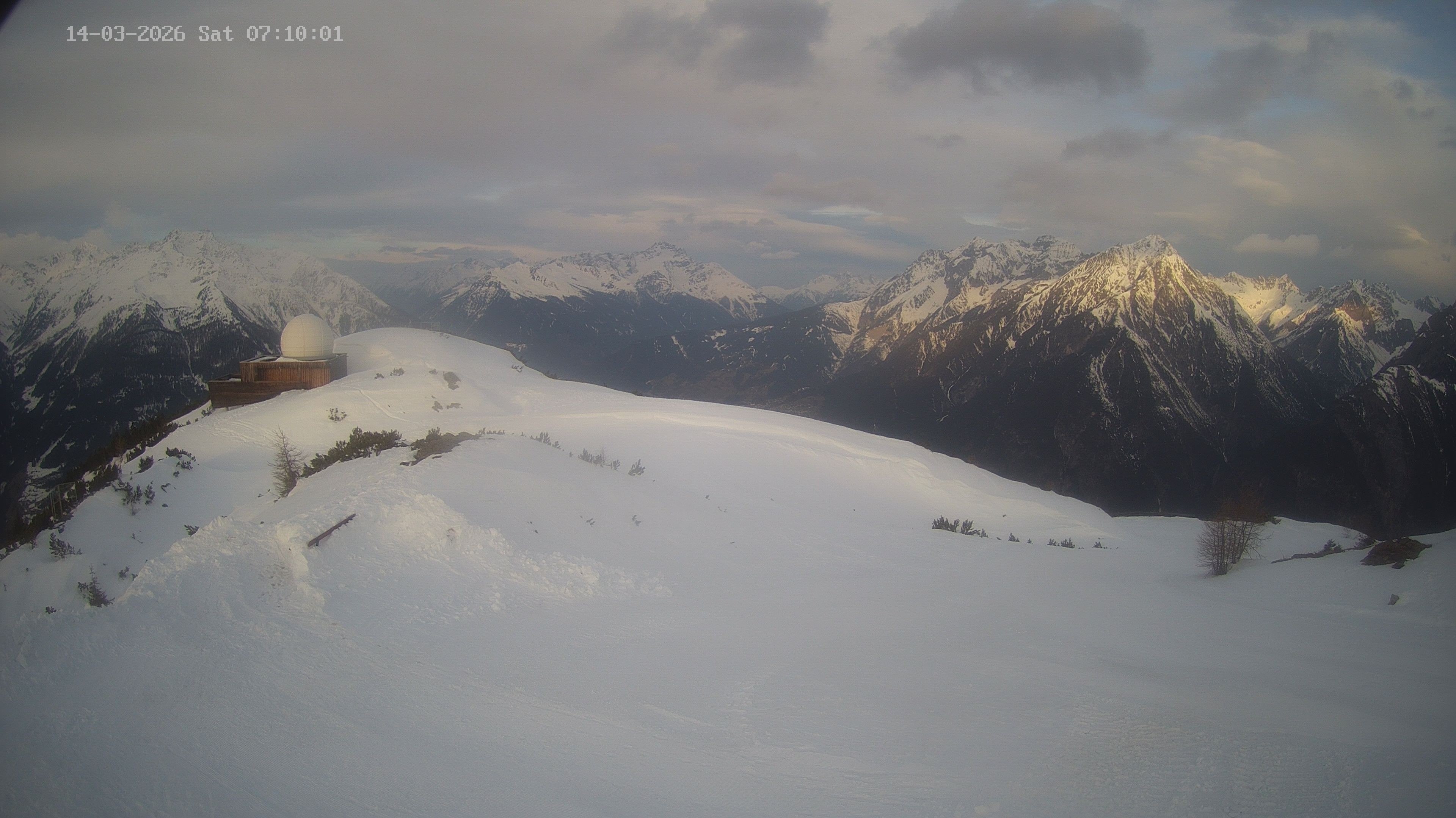 Archiv Foto Webcam Venet Gipfel Sternwarte