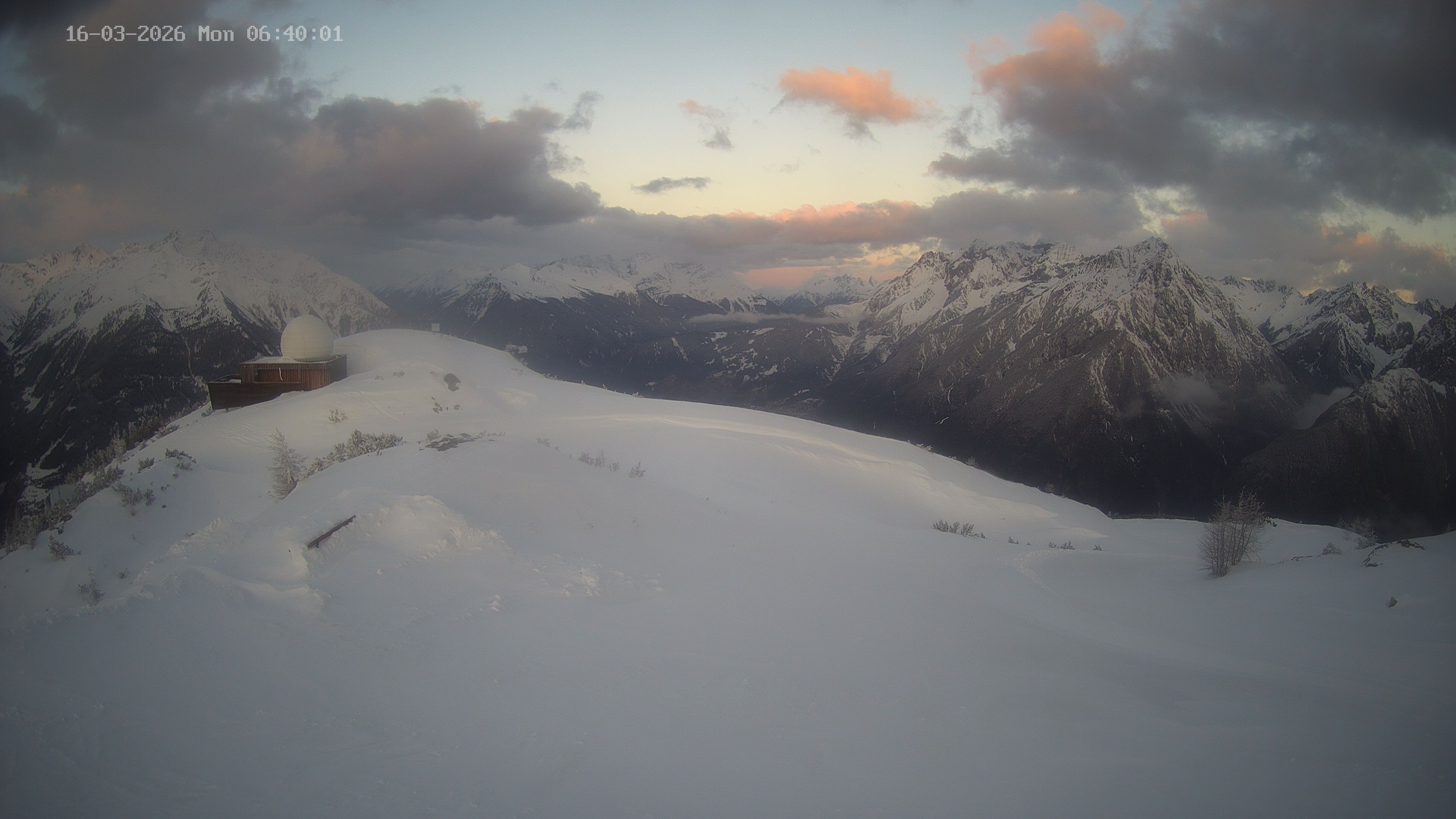 Archiv Foto Webcam Venet Gipfel Sternwarte