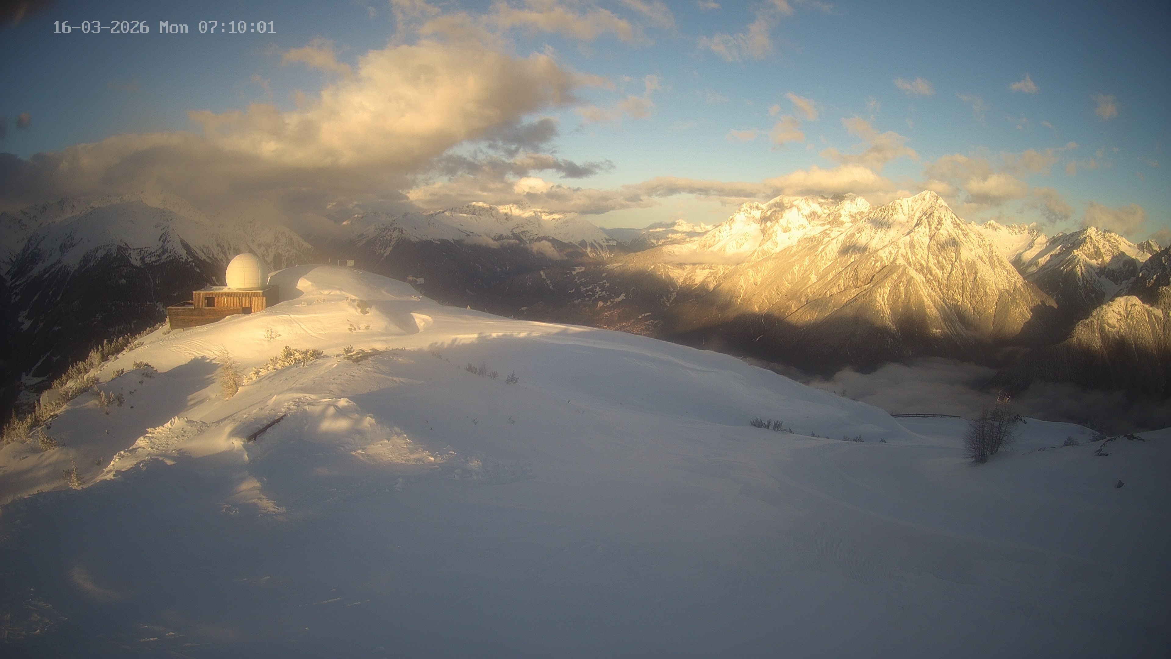 Archiv Foto Webcam Venet Gipfel Sternwarte