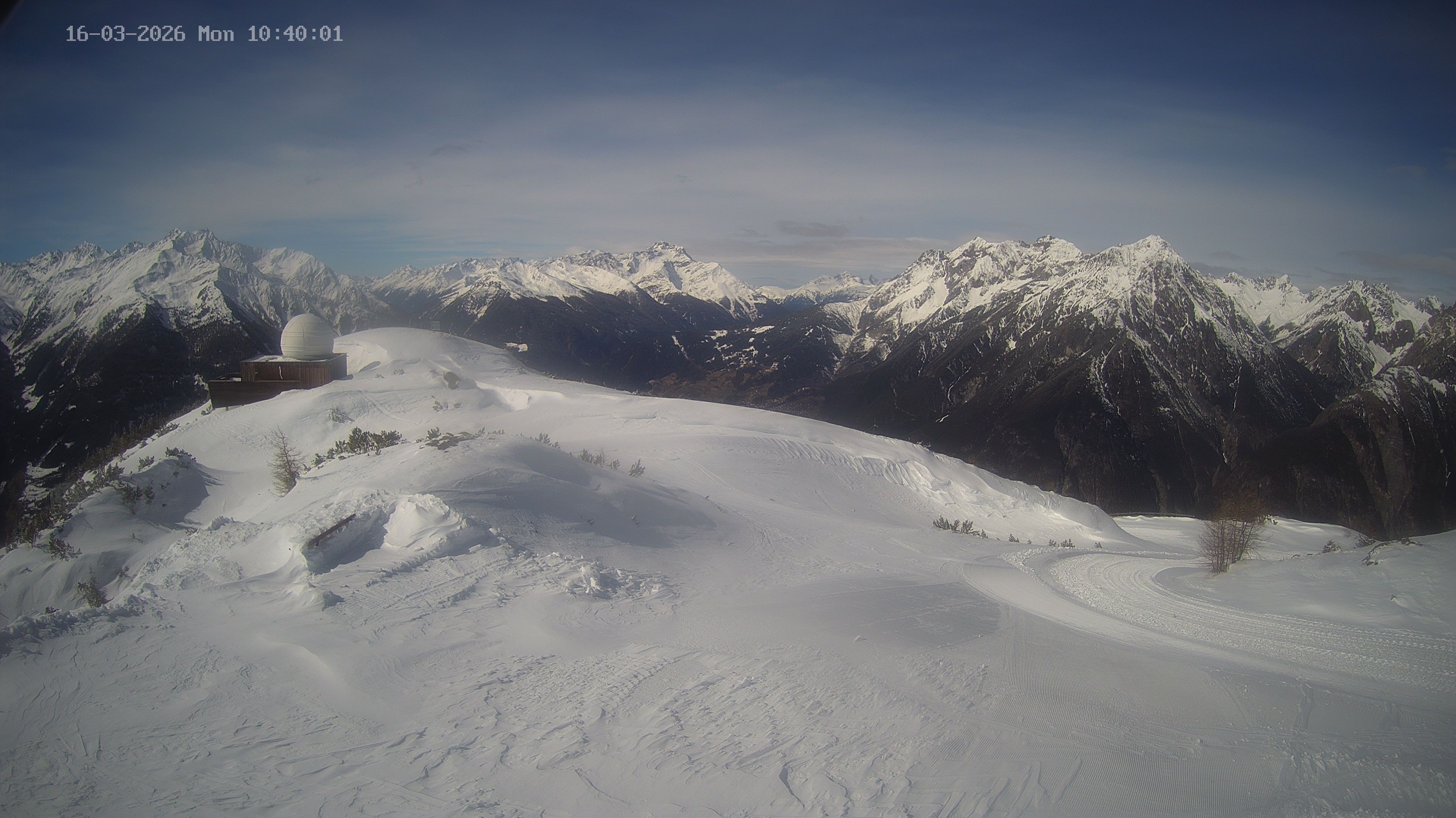 Archiv Foto Webcam Venet Gipfel Sternwarte