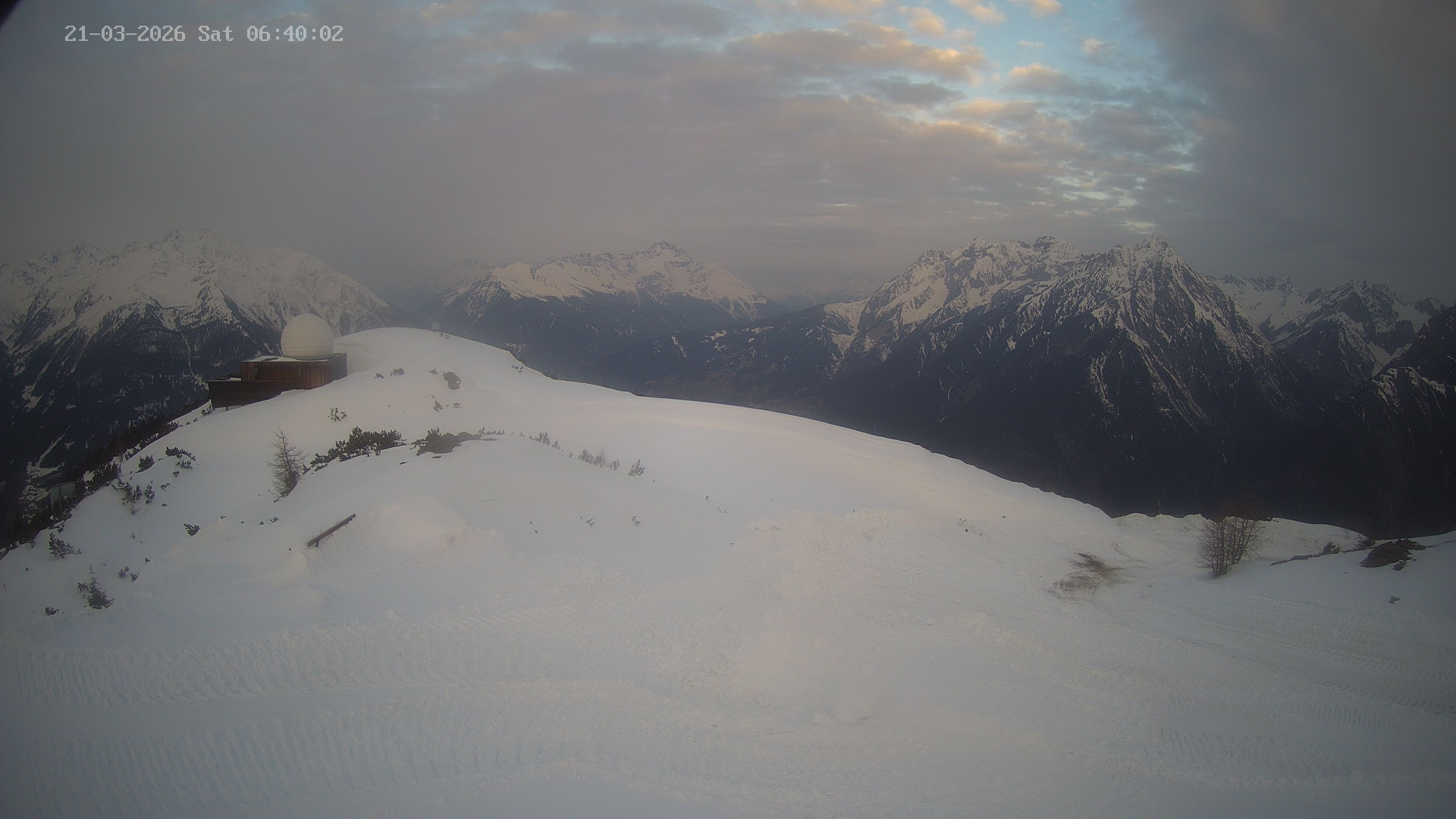 Archiv Foto Webcam Venet Gipfel Sternwarte