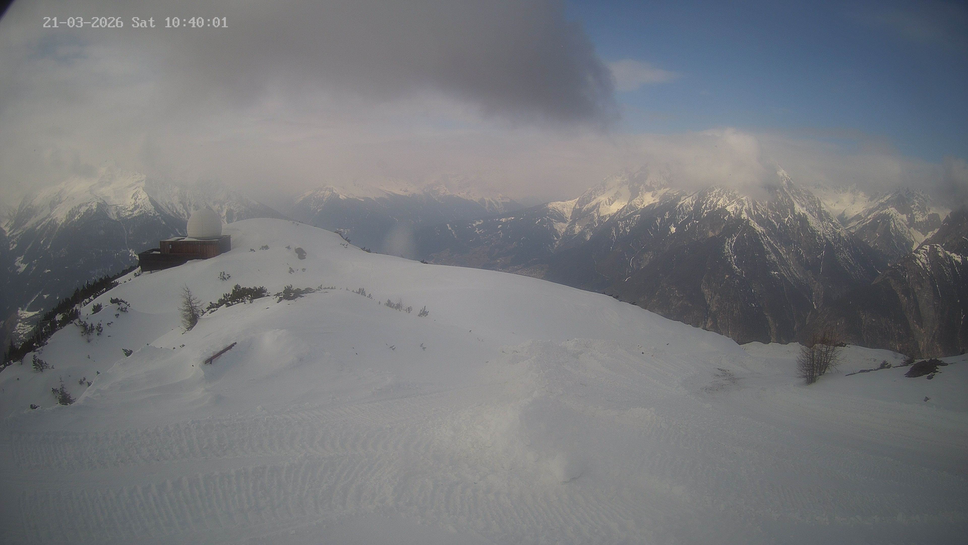 Archiv Foto Webcam Venet Gipfel Sternwarte