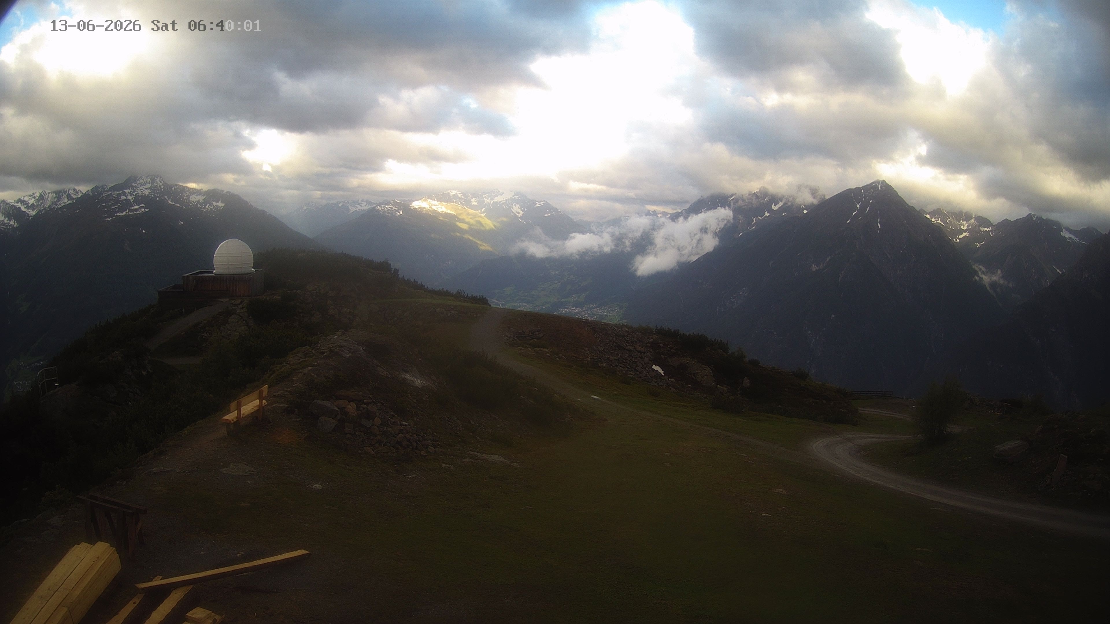 Archiv Foto Webcam Venet Gipfel Sternwarte