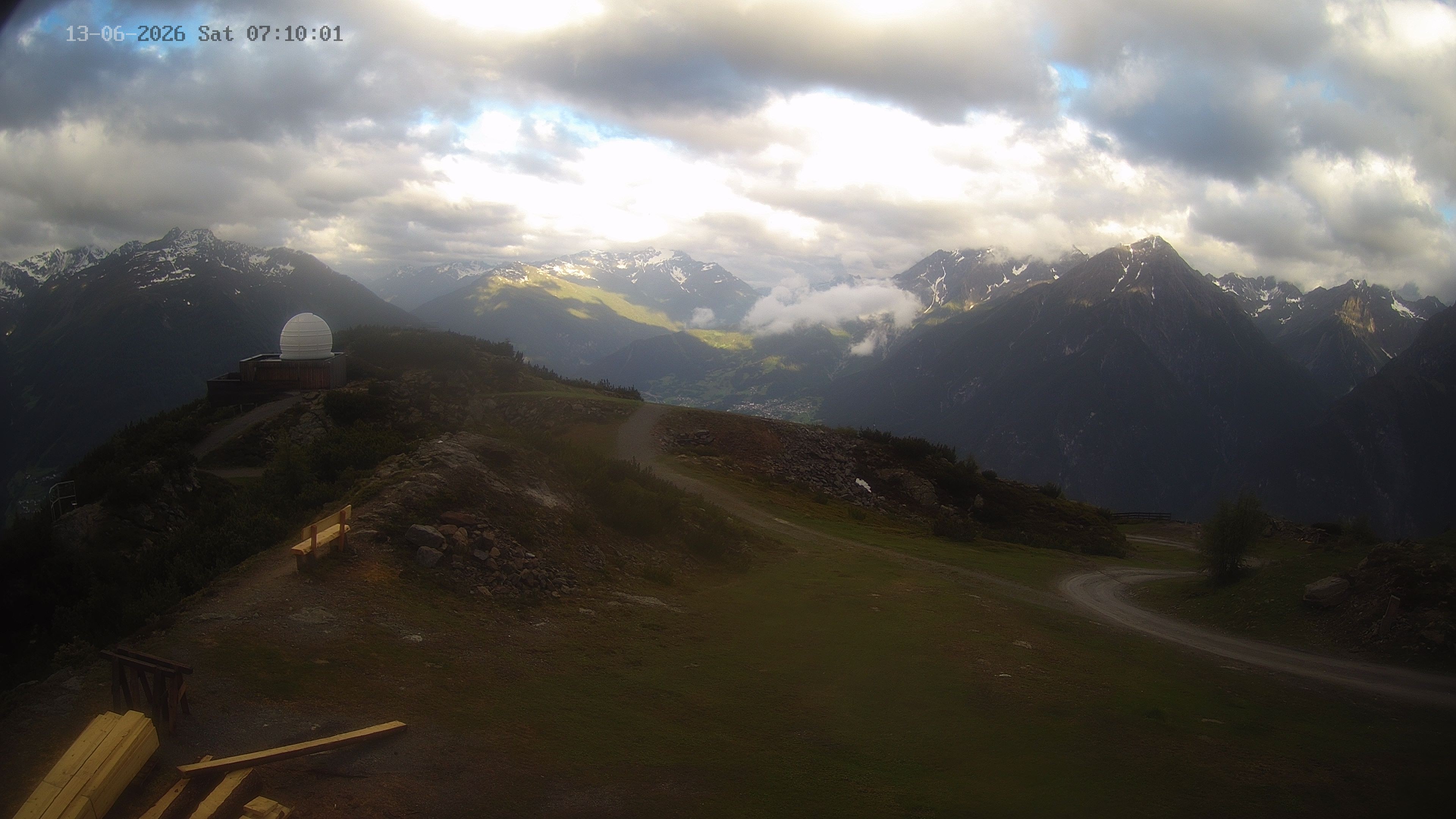 Archiv Foto Webcam Venet Gipfel Sternwarte