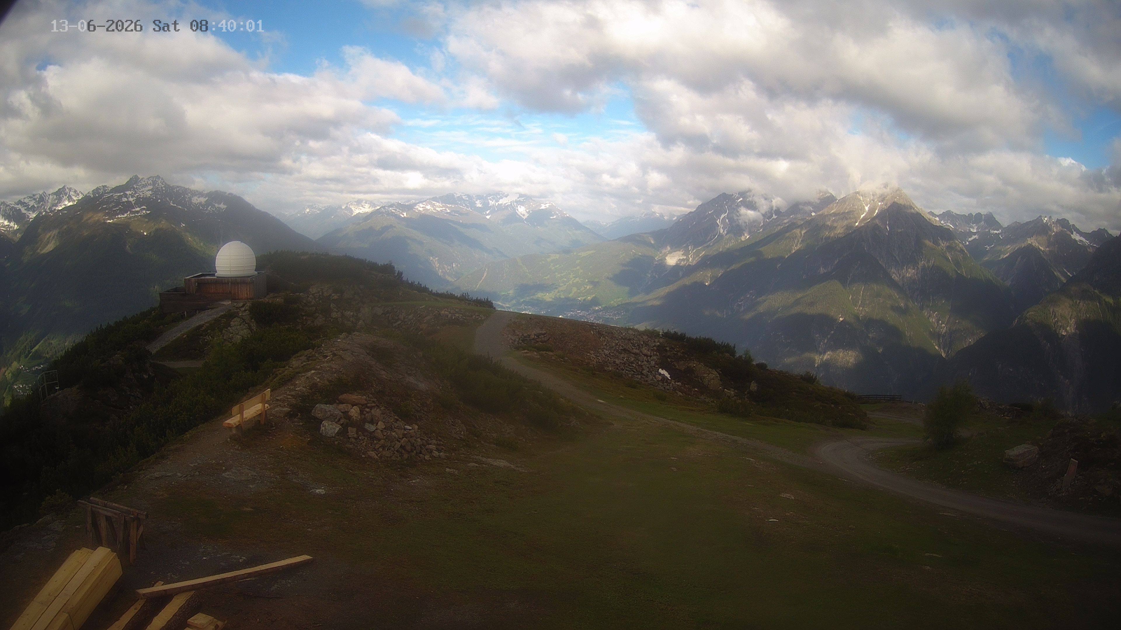 Archiv Foto Webcam Venet Gipfel Sternwarte
